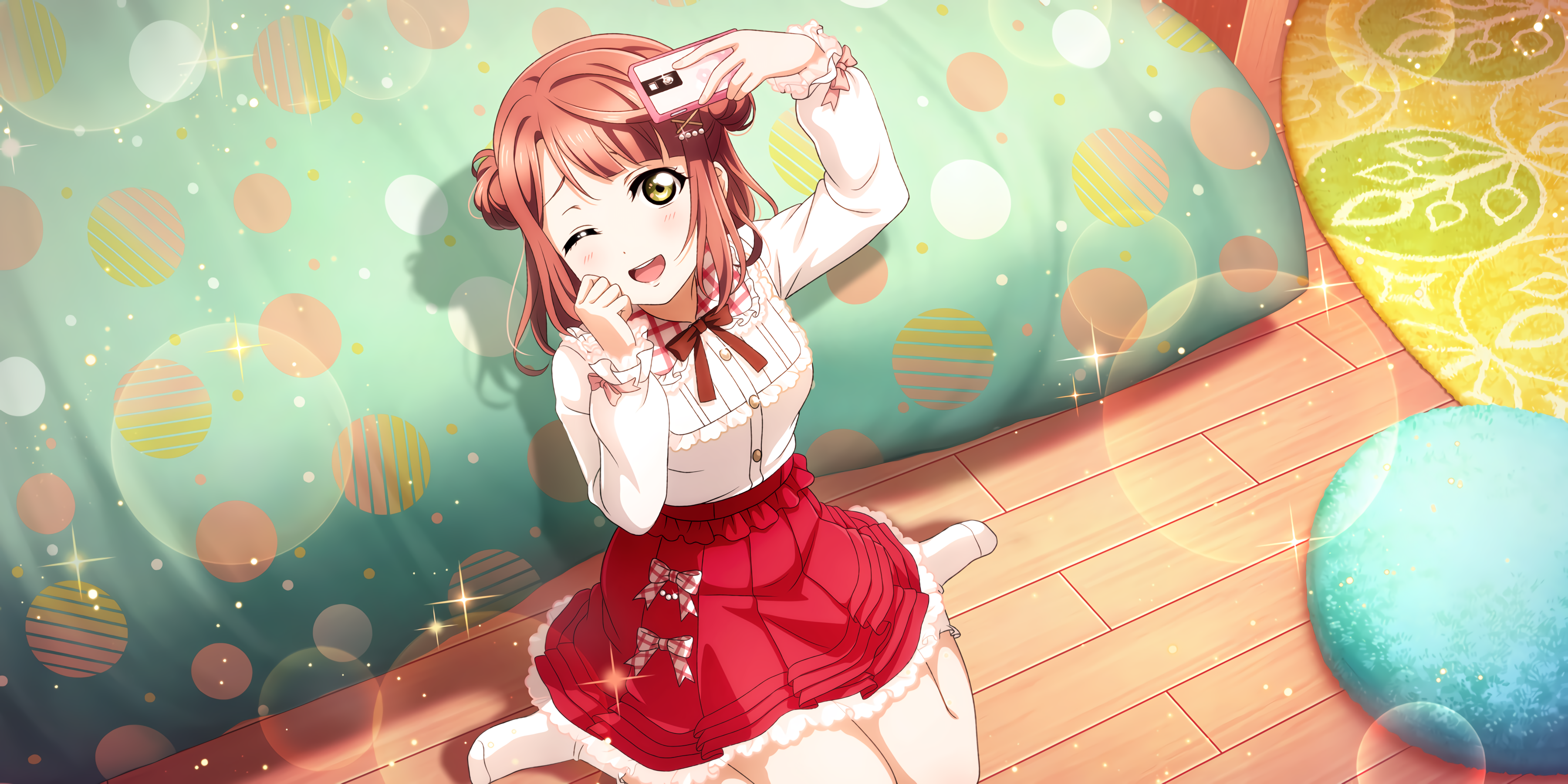 Uehara Ayumu Love Live Nijigasaki High School Idol Club Love Live Anime Anime Girls Phone 3600x1800