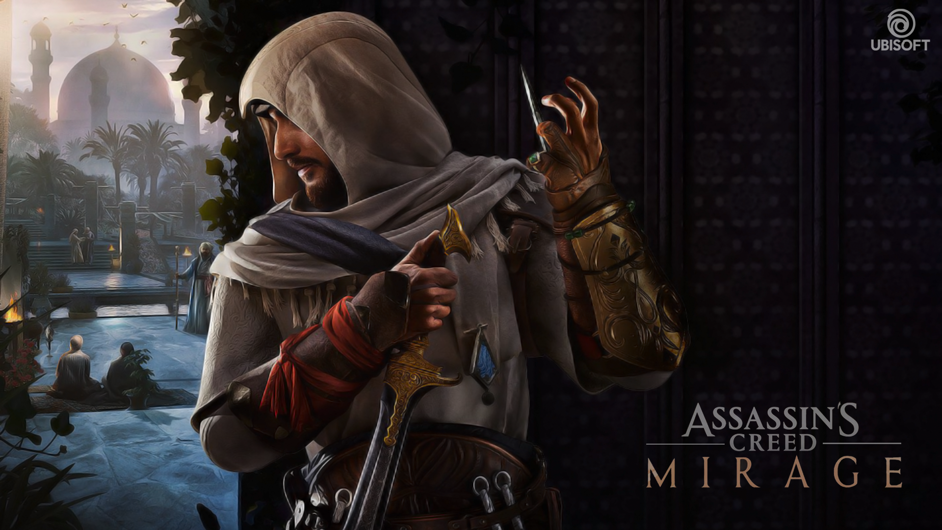 Assassins Creed Mirage Assassins Creed Games Posters Ubisoft Video Game Man Video Game Characters We 1920x1080