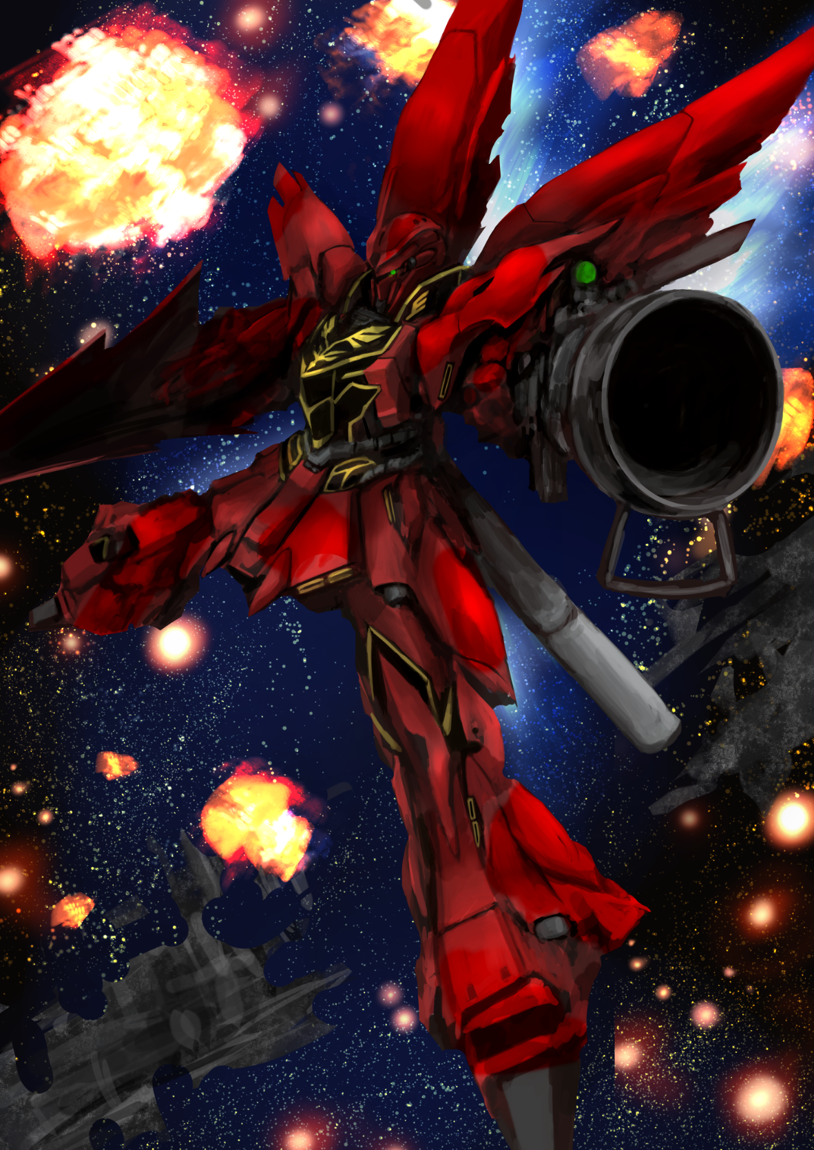 MSN-06S Sinanju - Mobile Suit Gundam Unicorn - Zerochan Anime Image Board