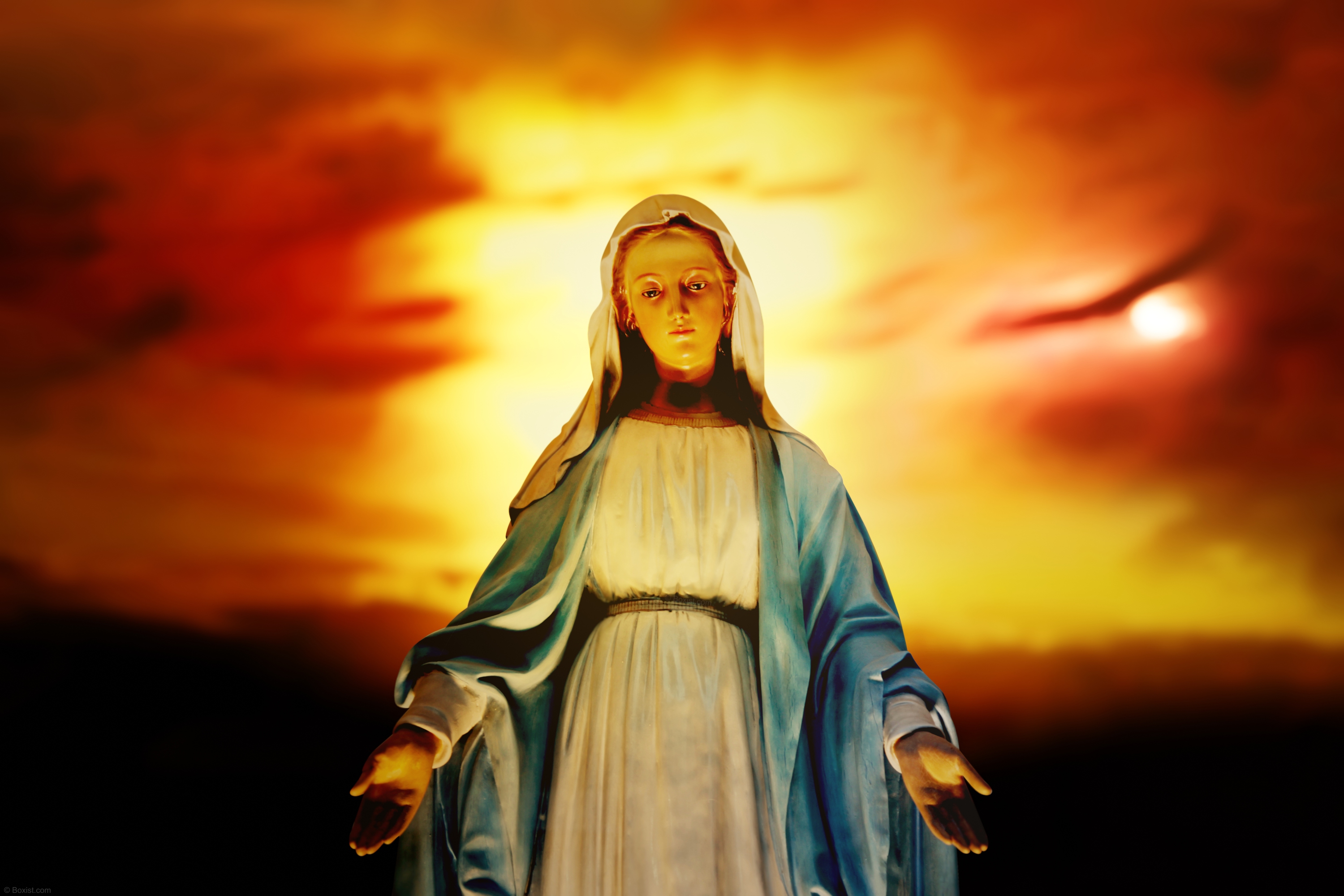 Religion Virgin Mary 3000x2000