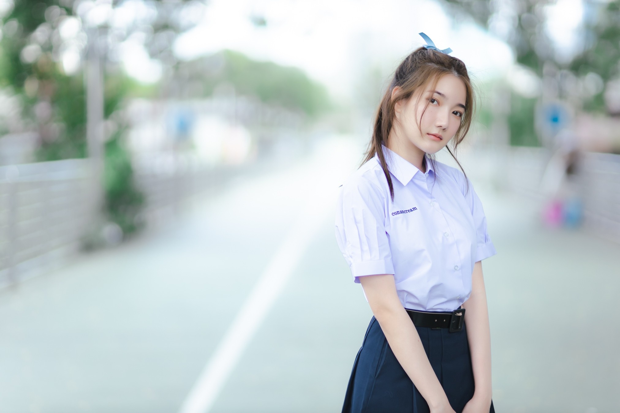 Asian Women Women Outdoors Students Uniform 2024x1349