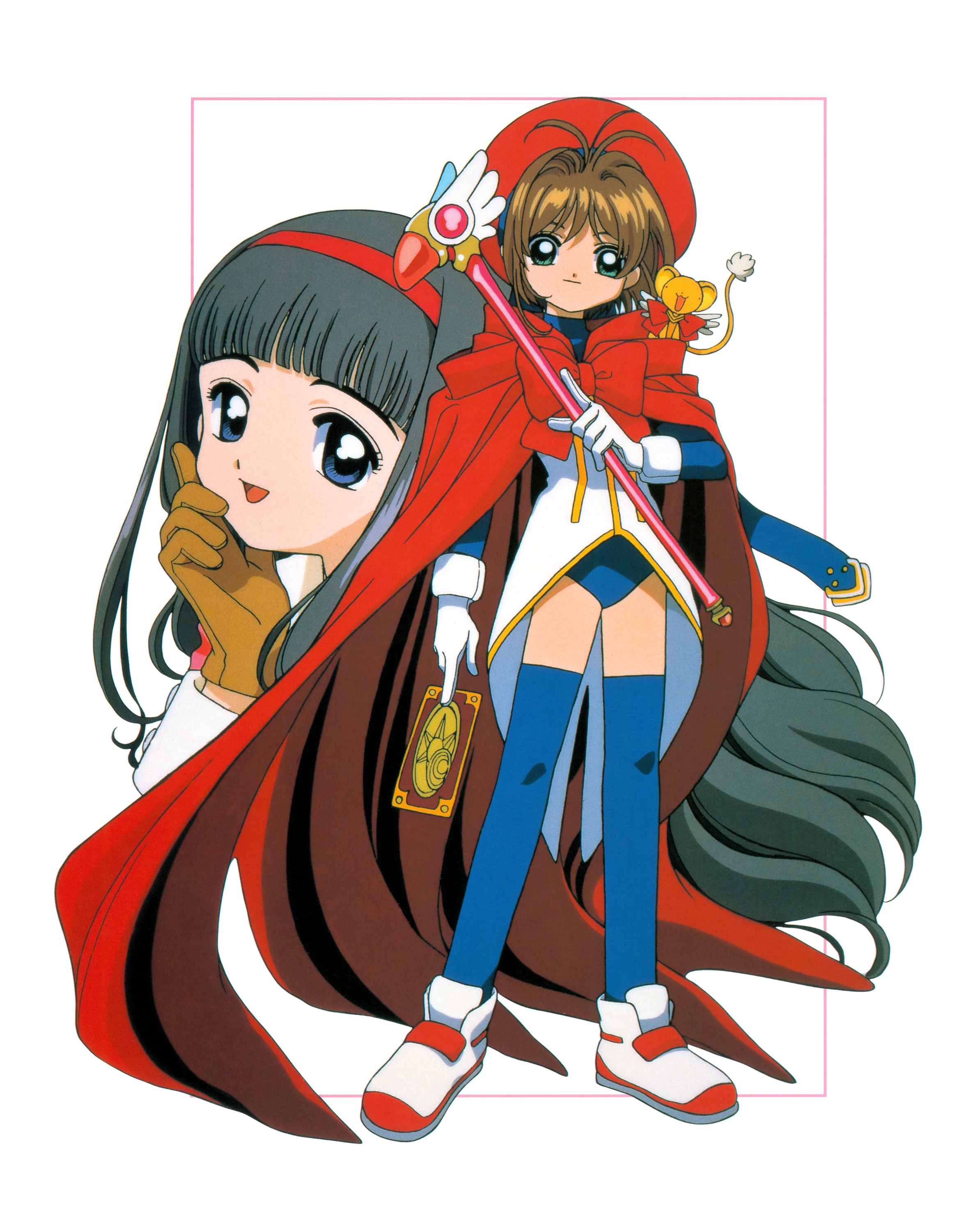 Kinomoto Sakura Cardcaptor Sakura Syaoran Li Anime Anime Girls 2375x3000