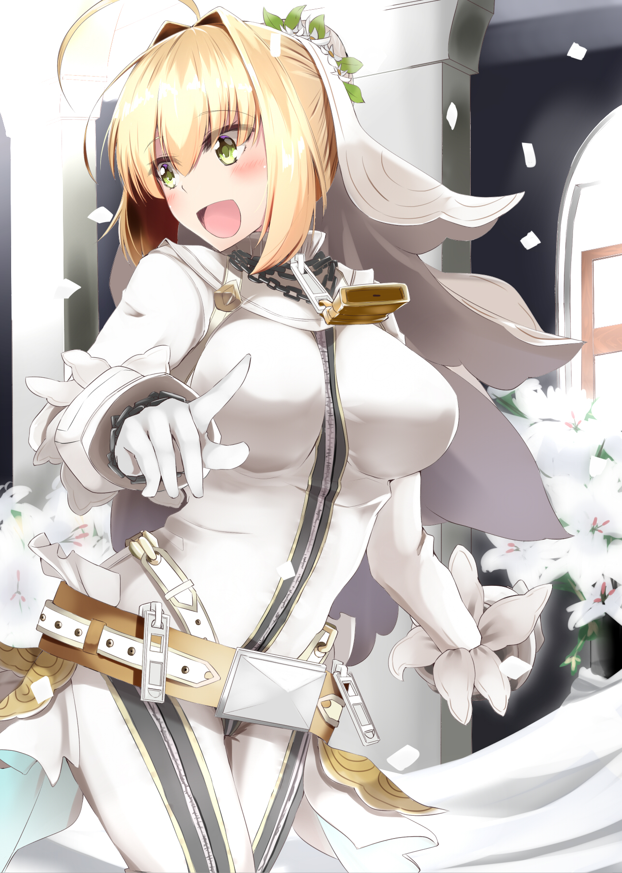 Anime Anime Girls Fate Series Fate Grand Order Fate Extra Fate Extra CCC Nero Claudius Saber Bride L 1284x1800