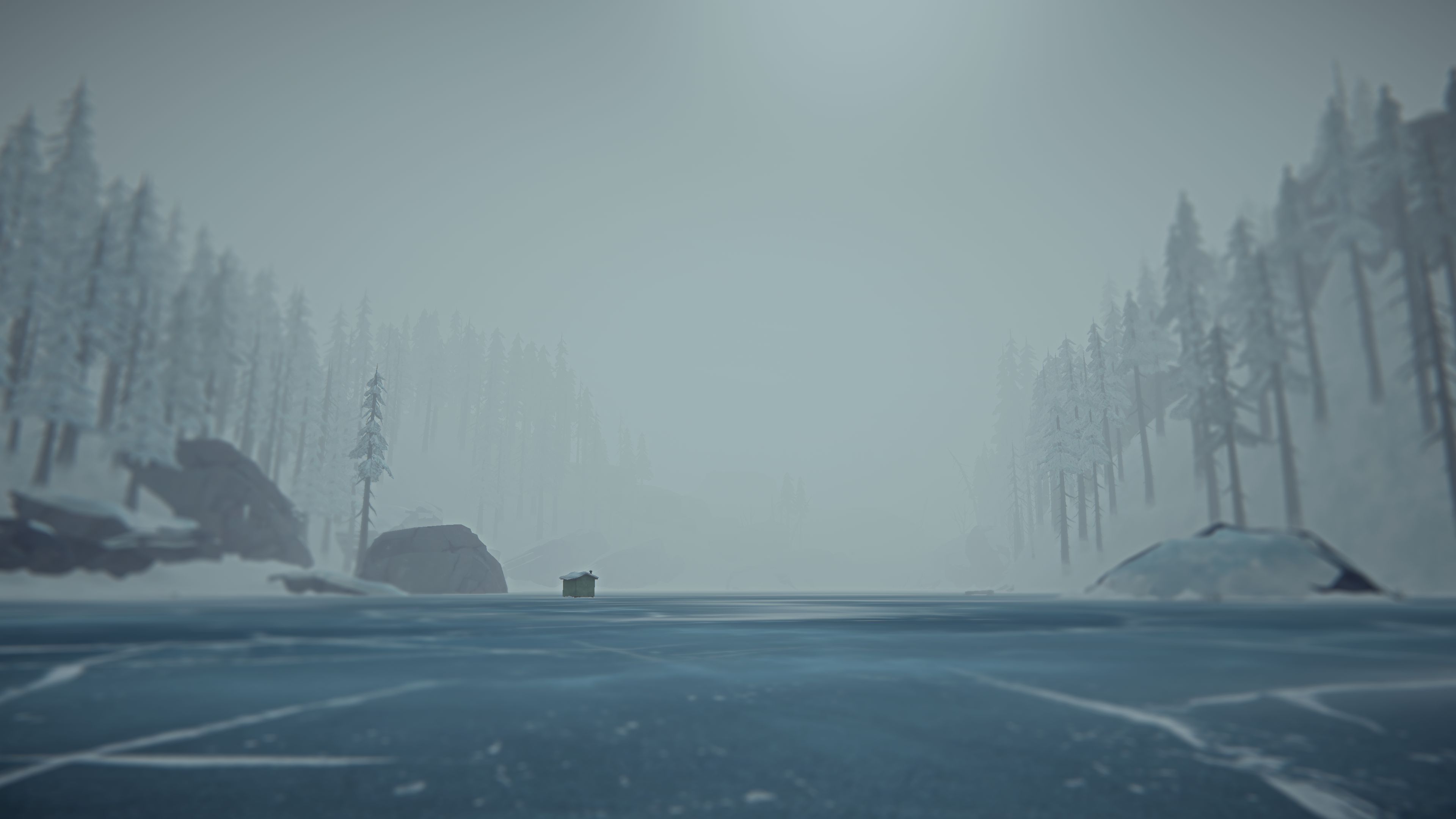 The Long Dark Screen Shot Video Game Landscape Survival Snow Winter Video Games Nature Ice 3840x2160