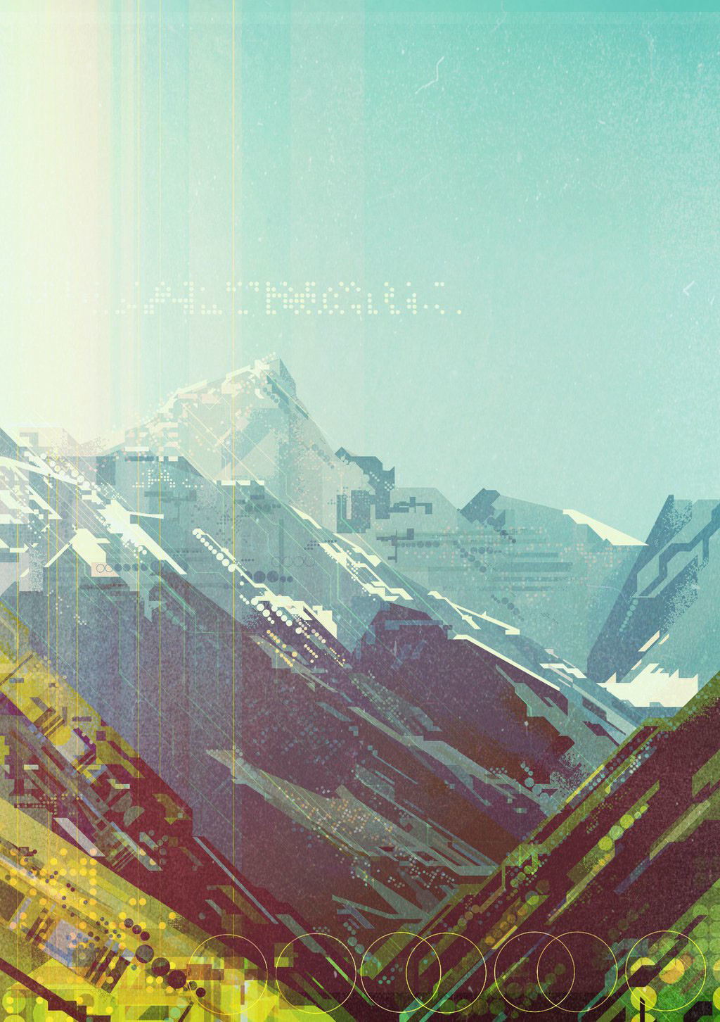 James Gilleard Digital Art Vertical Mountains Glacier Illustration Concept Art 1024x1452