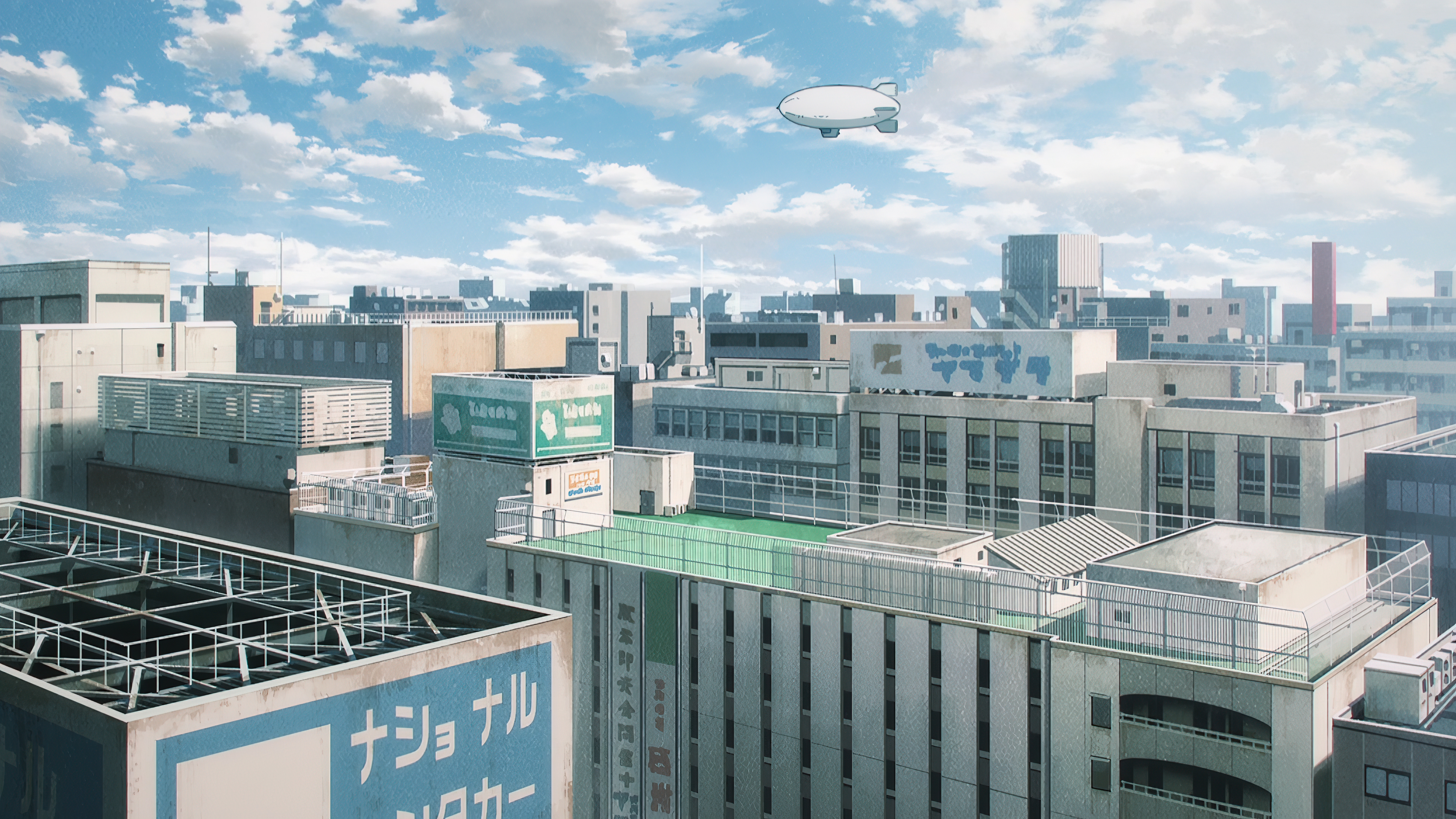 Anime Chainsaw Man 4K Anime Screenshot Anime City Japanese Japanese Characters 3840x2160