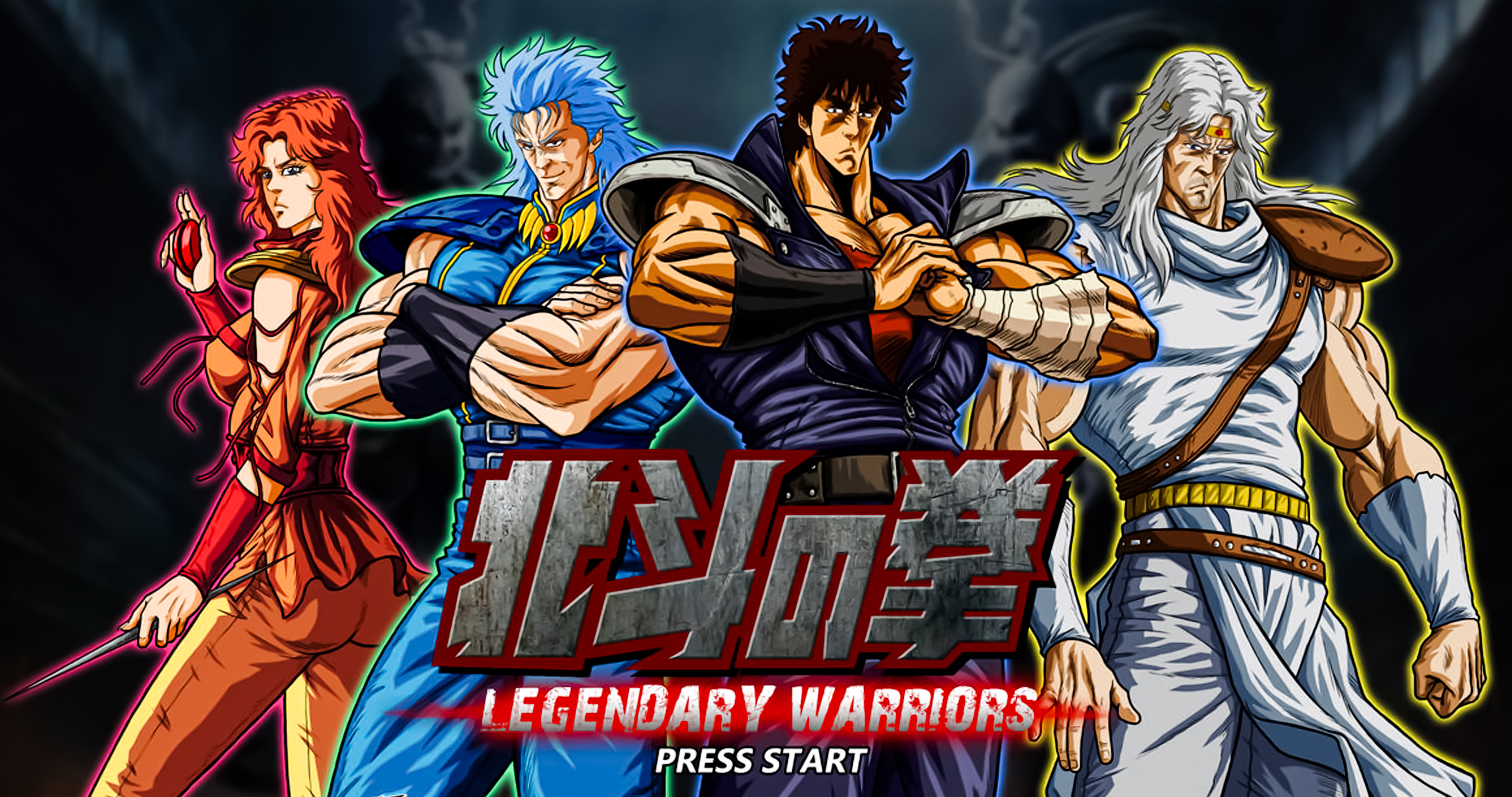 Fist Of The North Star Hokuto No Ken Anime Men Anime Girls Japanese Japanese Characters 4096x2160