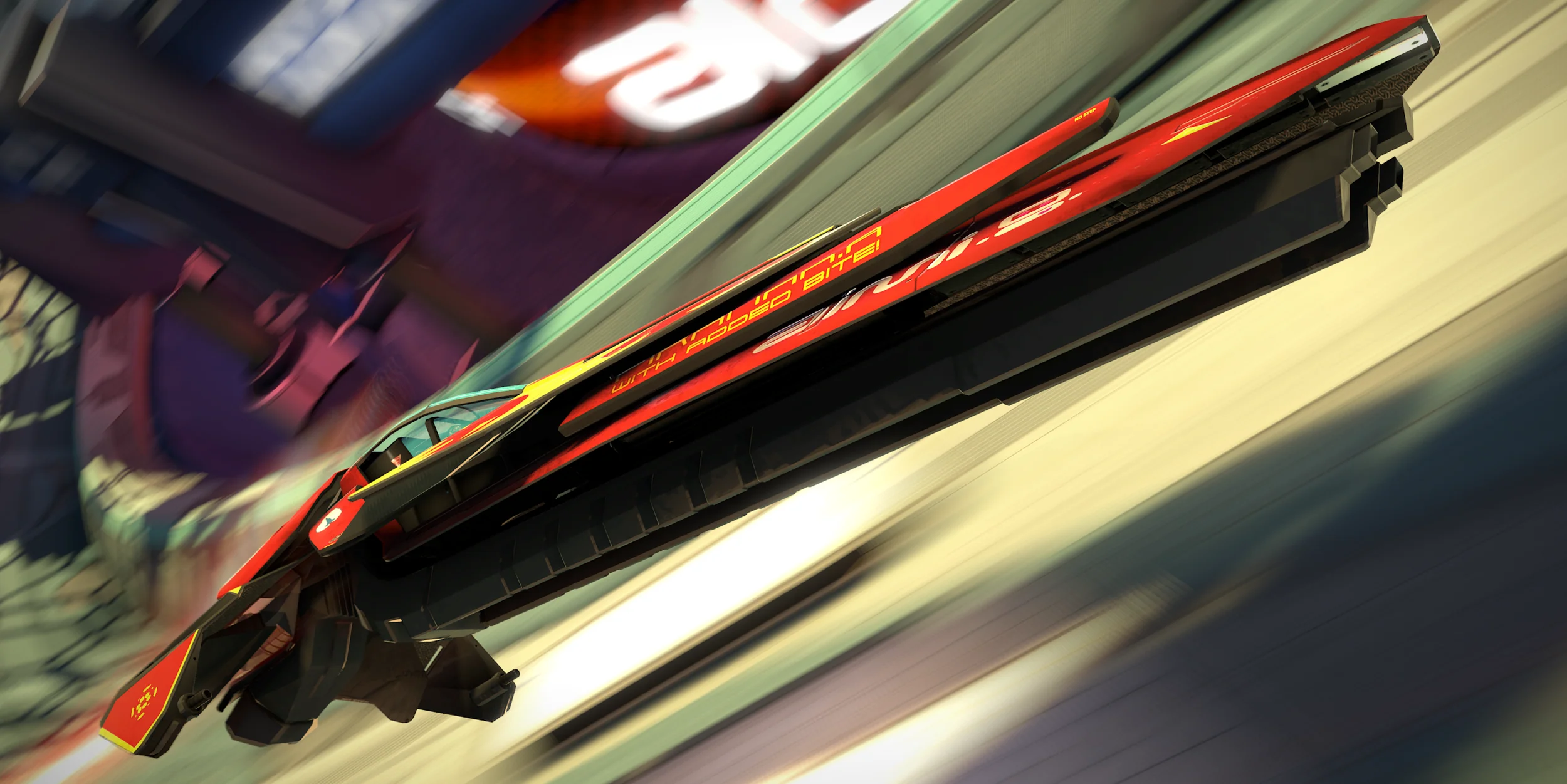 Wipeout Video Games Futuristic Racing 2500x1251