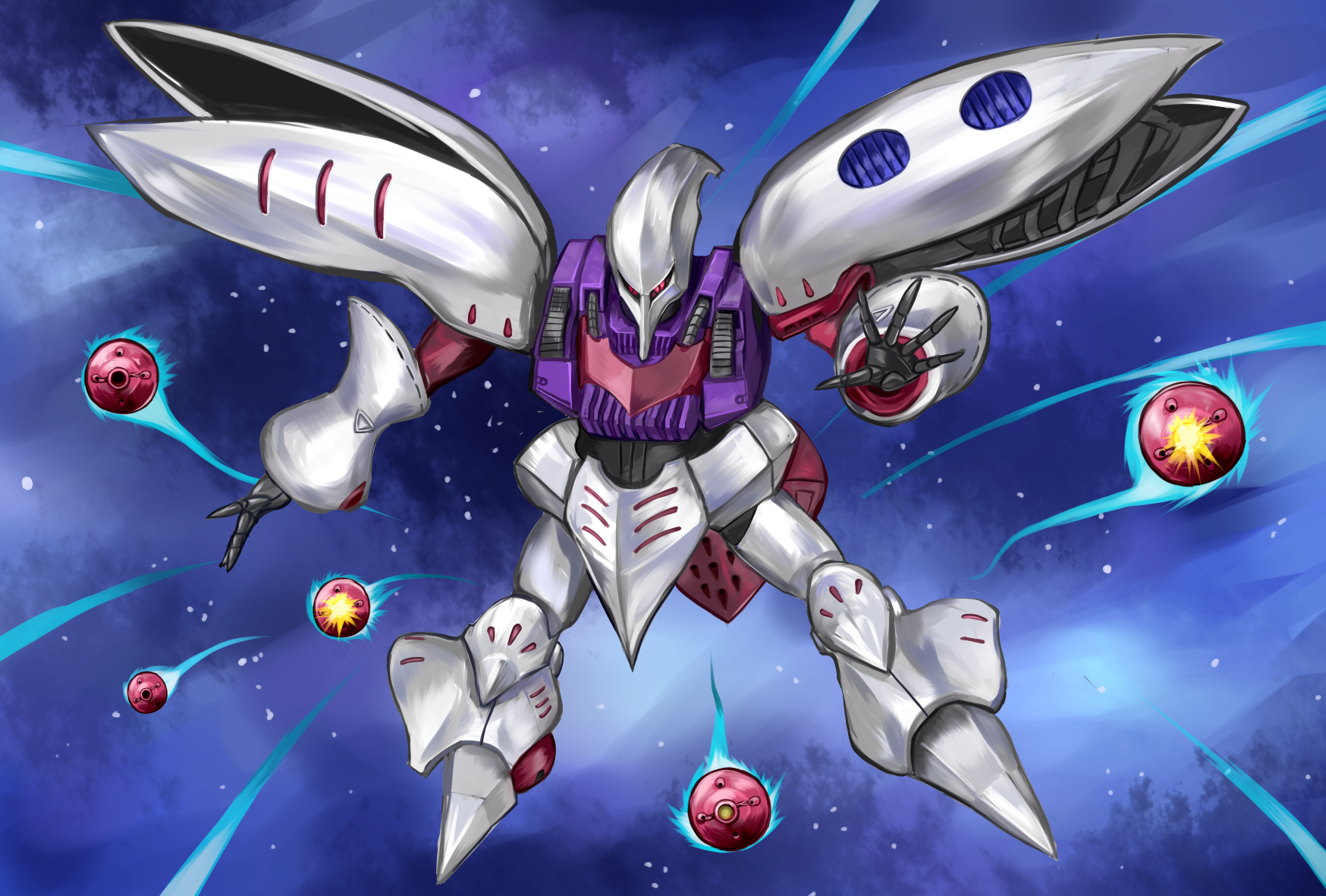 Qubeley Anime Mechs Super Robot Wars Mobile Suit Zeta Gundam Mobile Suit Gundam ZZ Artwork Mobile Su 1748x1181