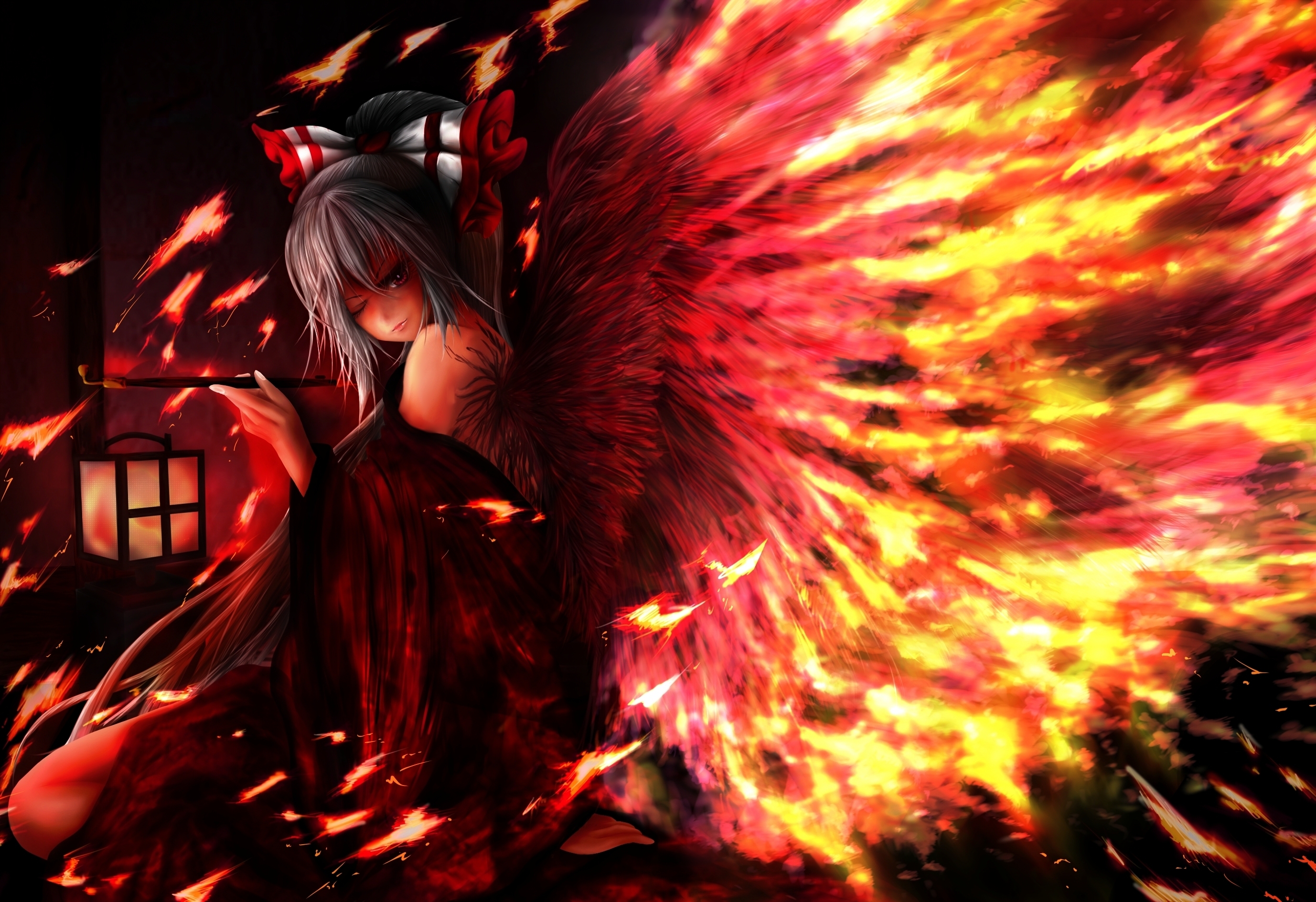 Demoness Demon Fantasy Girl Angel Anime Girls 2755x1889