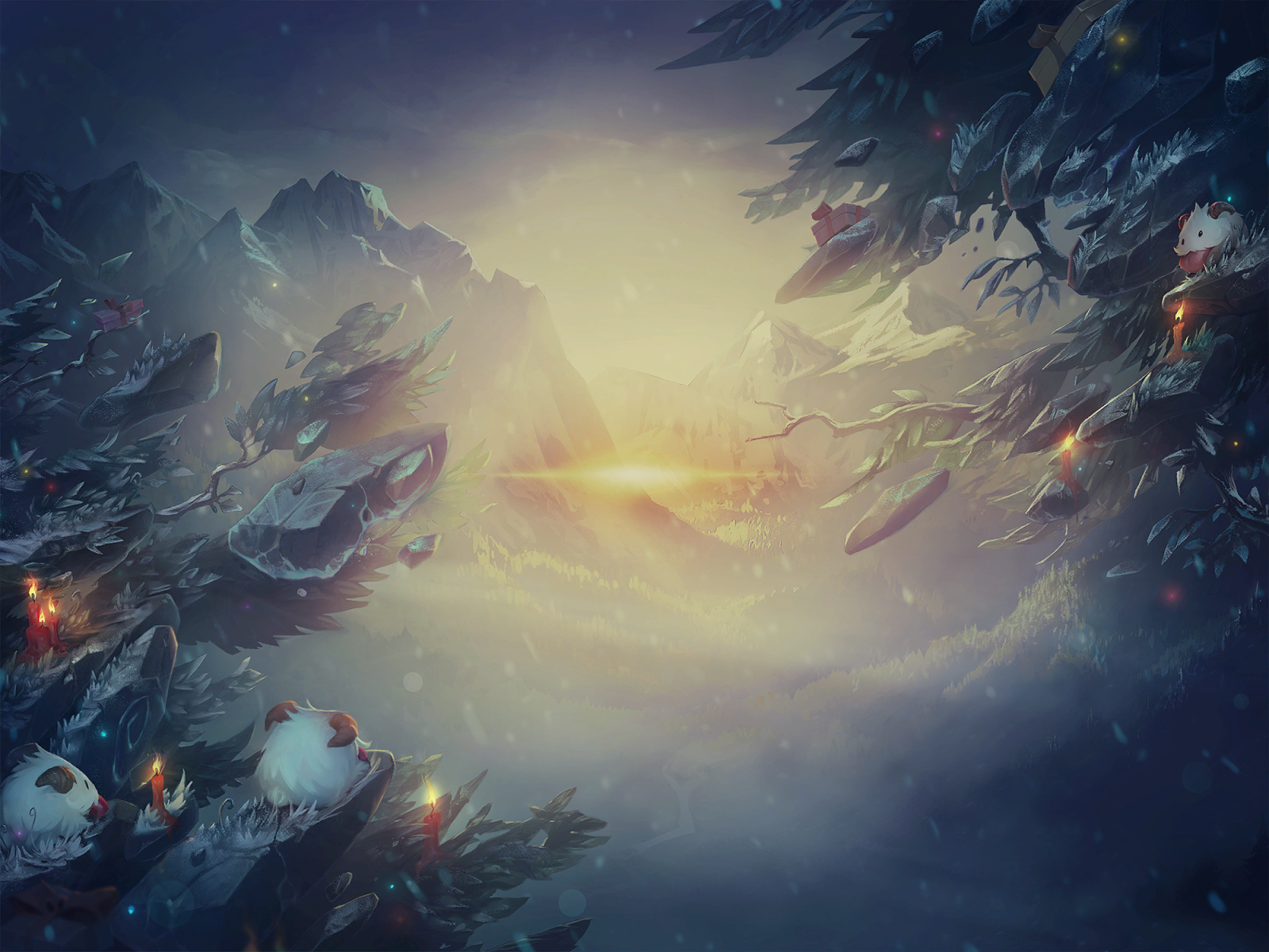 League Of Legends Poro League Of Legends Summoners Rift Winter 1600x1200