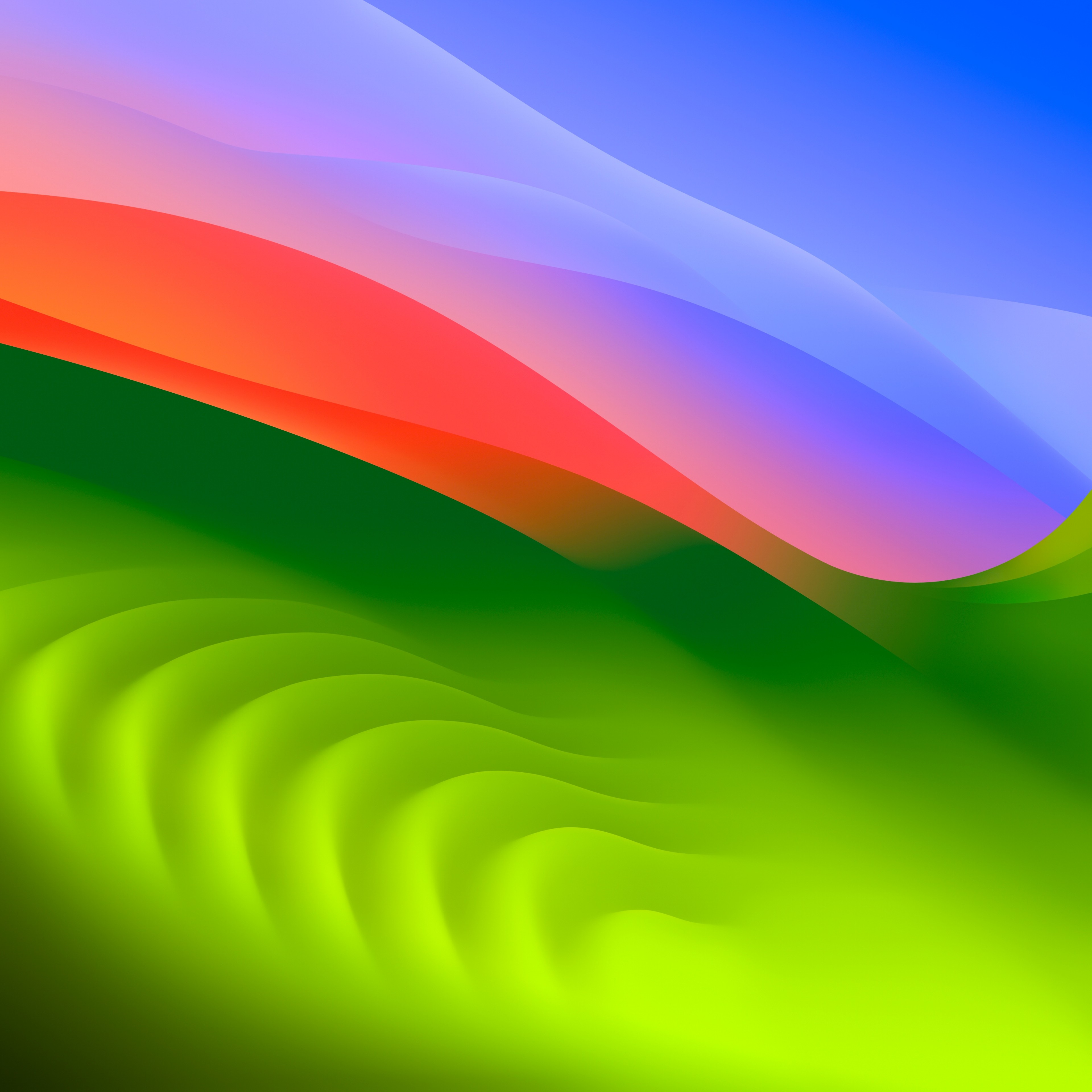 MacOS Abstract Colorful 3840x3840