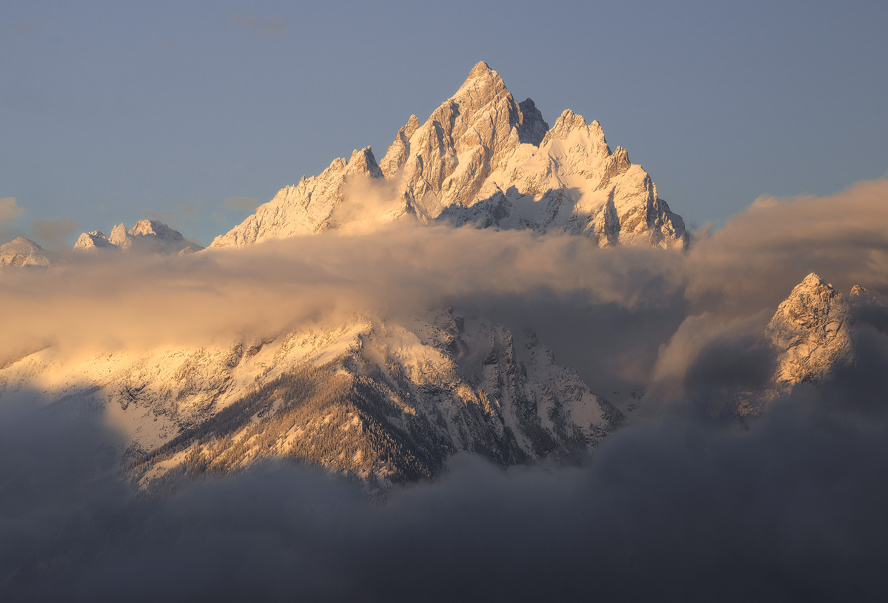 Photography Eric Bennett Landscape Scenery Snowy Peak Snowy Mountain Mountain Top Rocky Mountains US 1766x1200