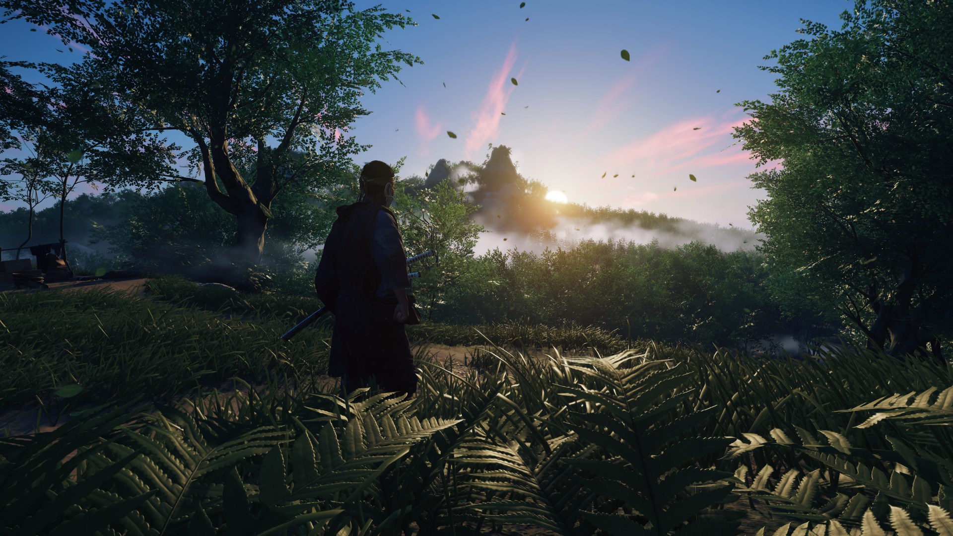 Ghost Of Tsushima Video Games Forest 1920x1080