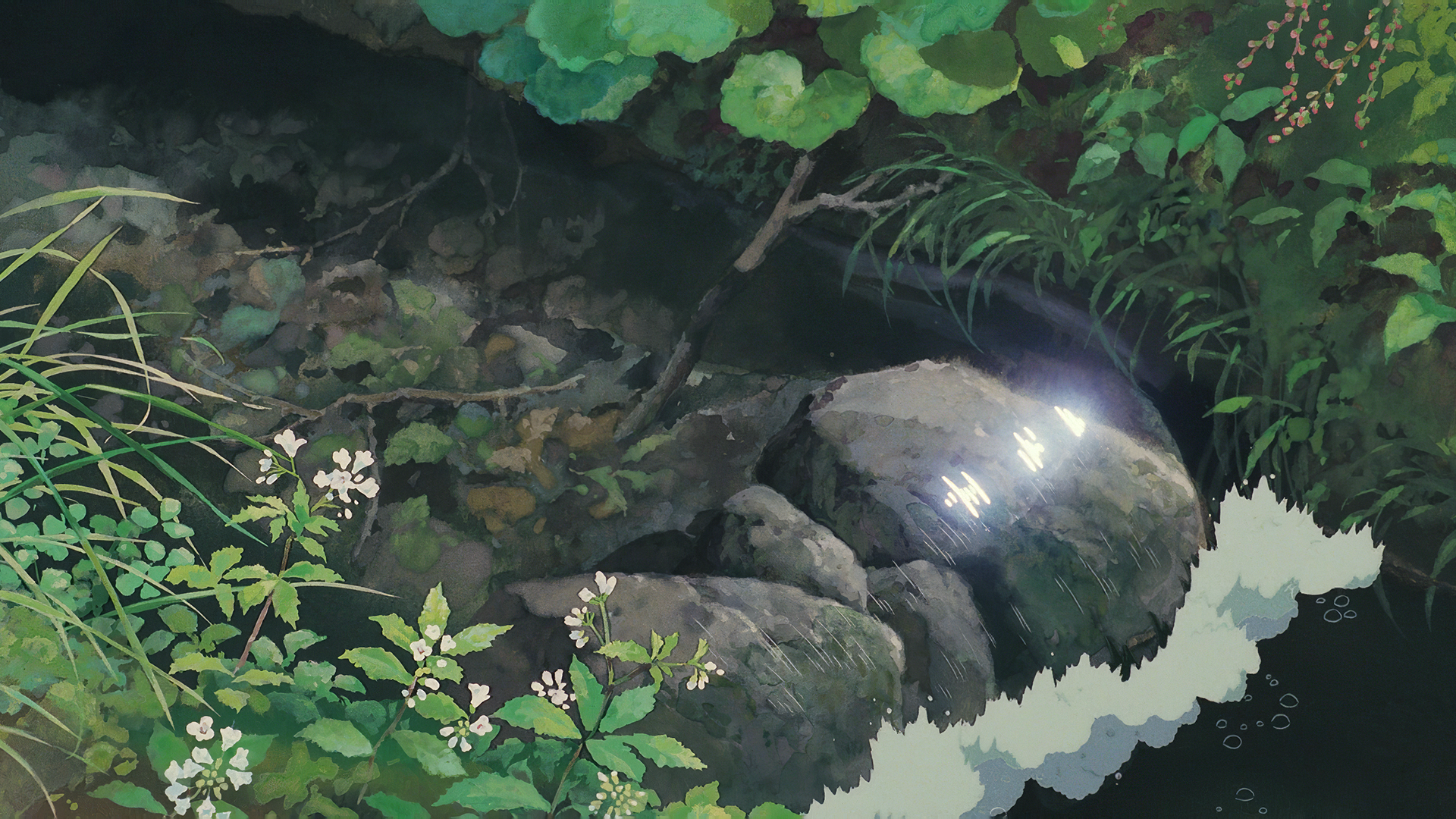 Nature Stream My Neighbor Totoro Anime Screenshot 1920x1080