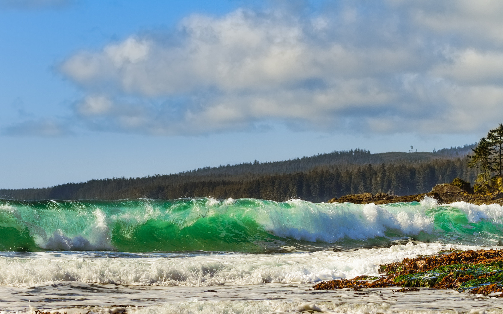 Waves Landscape 1680x1050