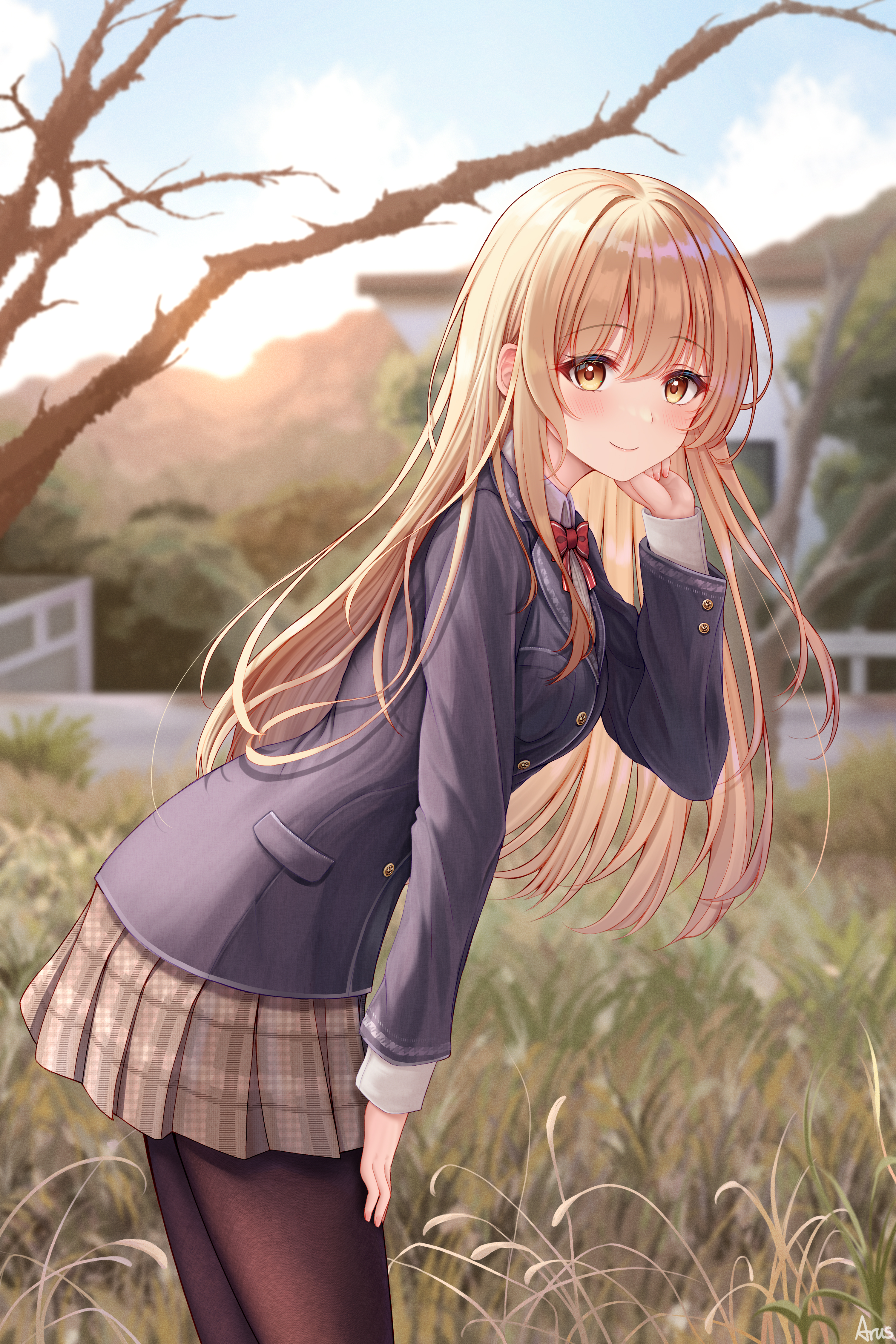 Anime Anime Girls Otonari No Tenshi Sama Shiina Mahiru 3000x4500