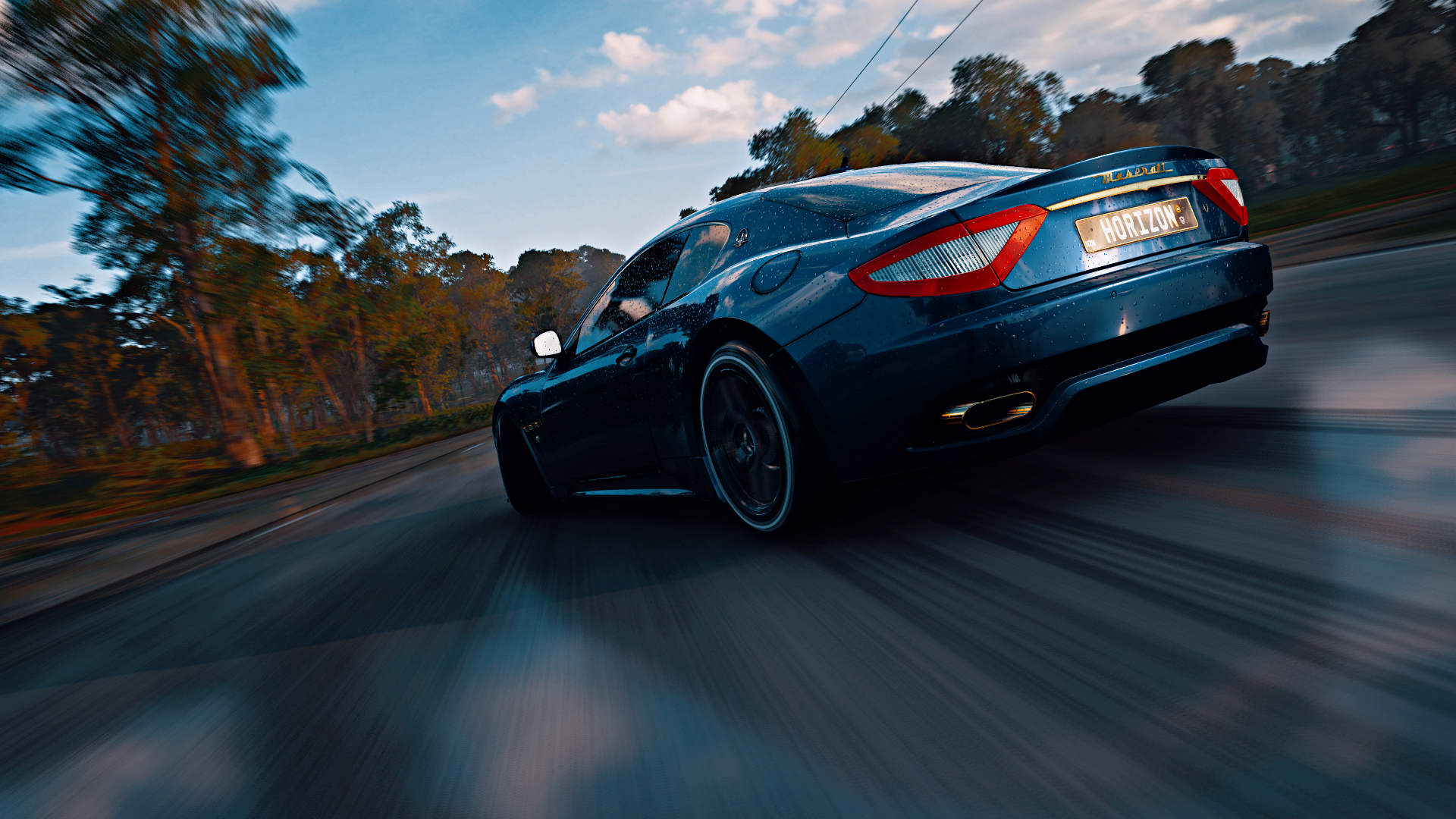 Video Games Forza Forza Horizon 5 Car Vehicle Maserati Maserati GranTurismo Road Blue 1920x1080