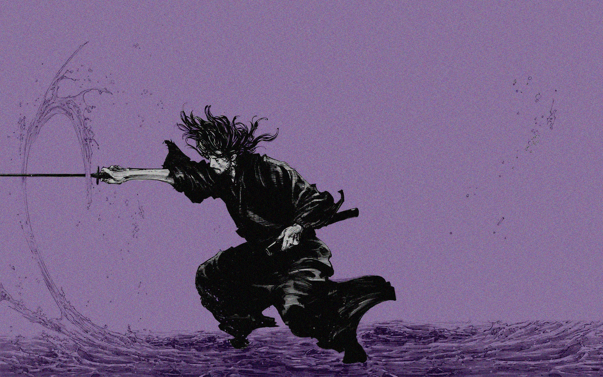 Vagabond Manga Samurai Espada 1920x1200