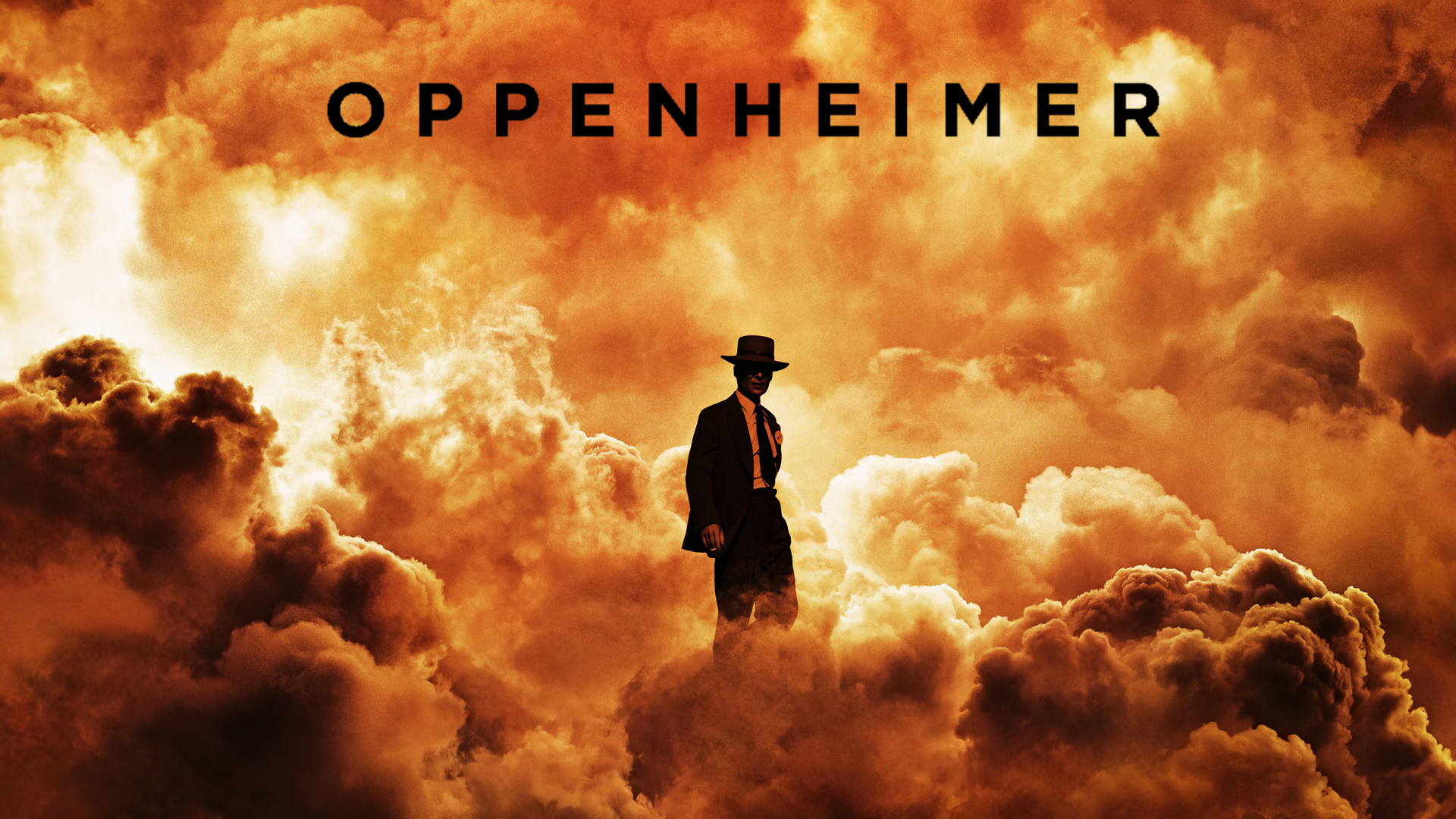 Cillian Murphy Oppenheimer 2023 Fire Explosion Smoke Actor Movies Christopher Nolan 1920x1080
