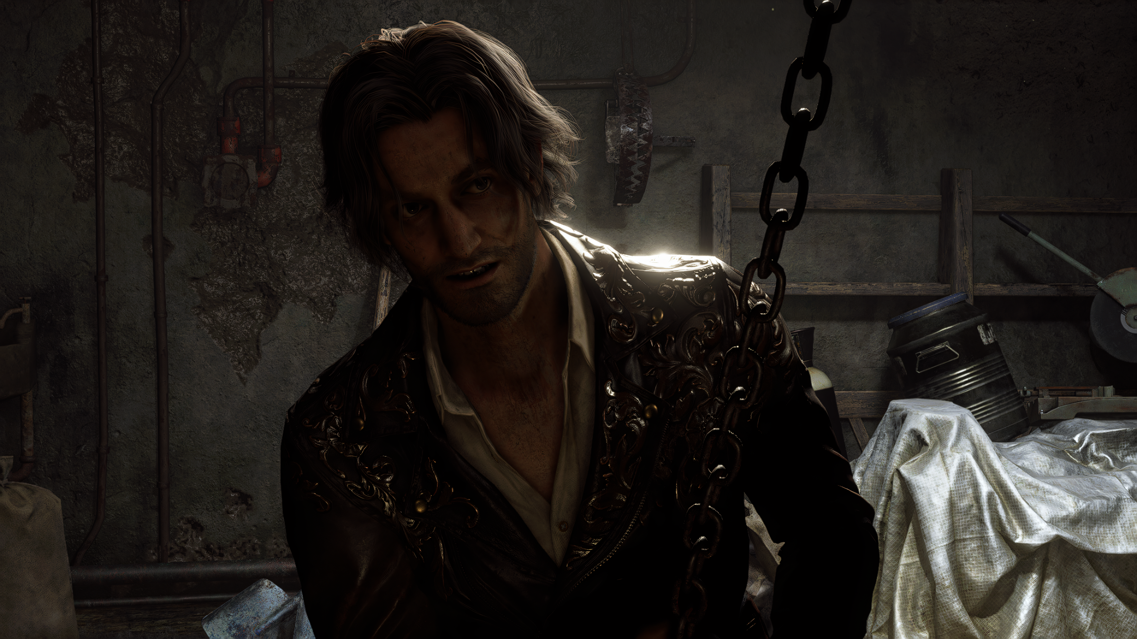 Luis Serra Resident Evil 4 Remake Face Long Hair Video Game Characters Video Games Video Games Cloth 3840x2160