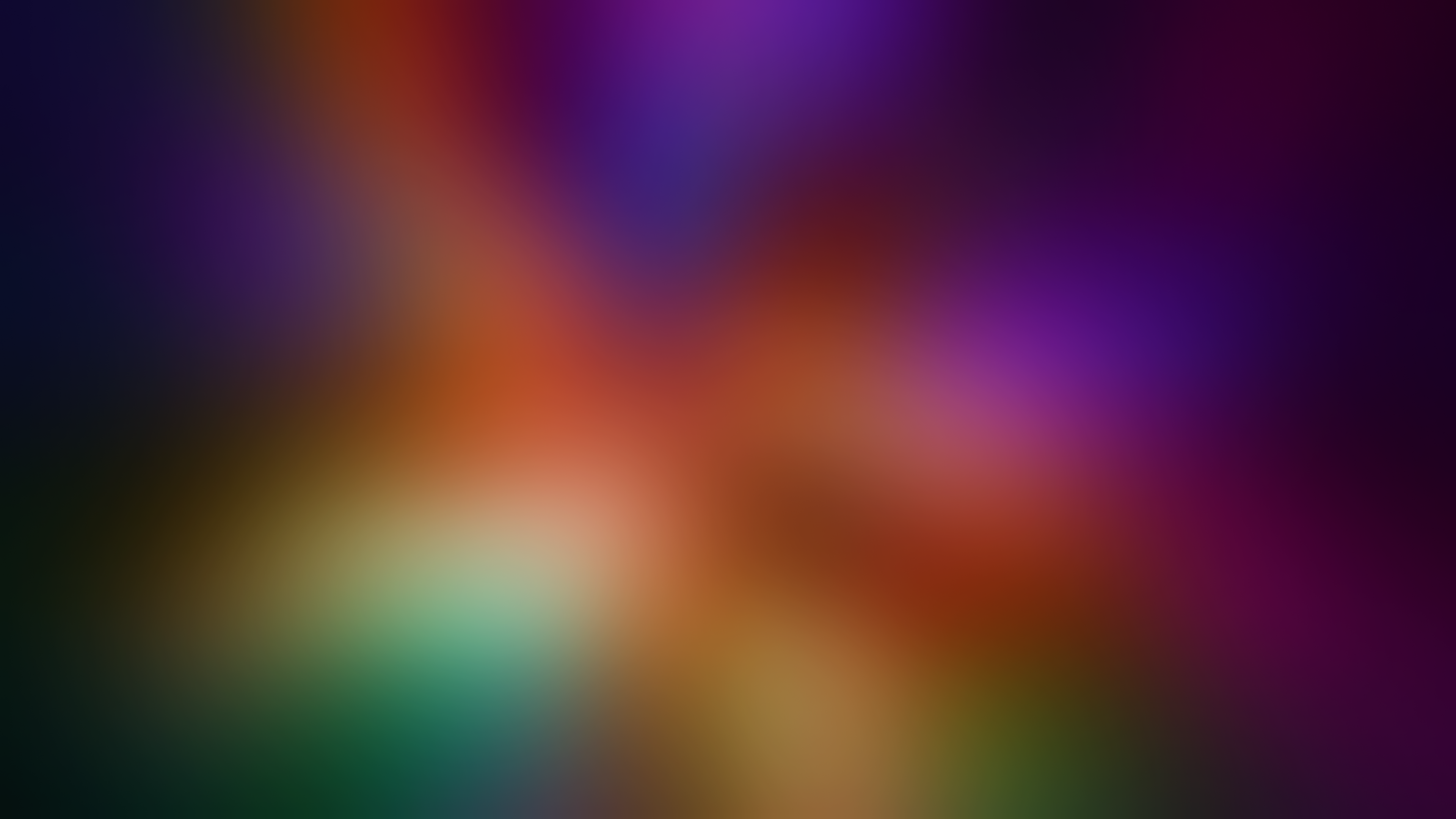 Blurred Dark Colorful Minimalism 3840x2160
