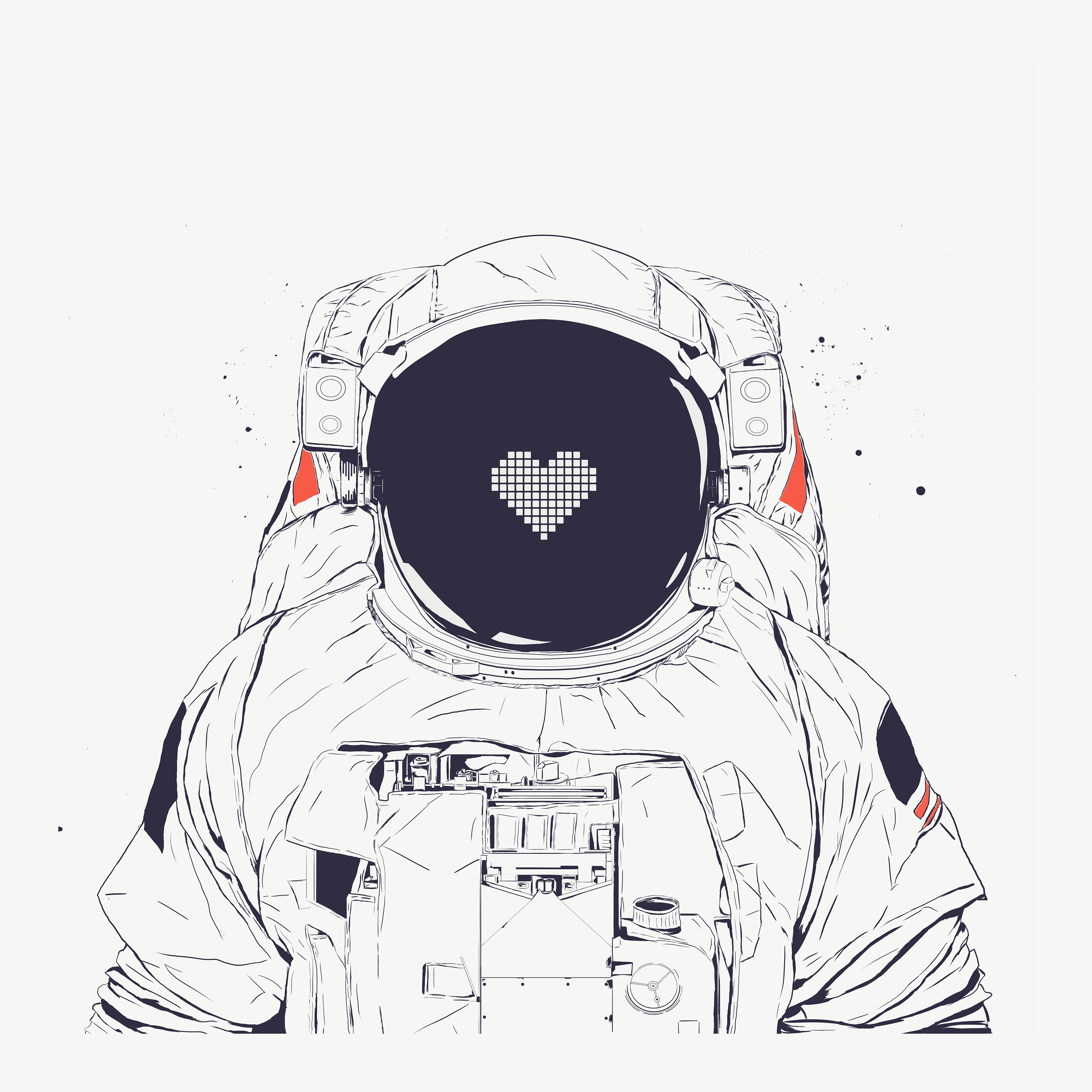 Astronaut 3840x3840