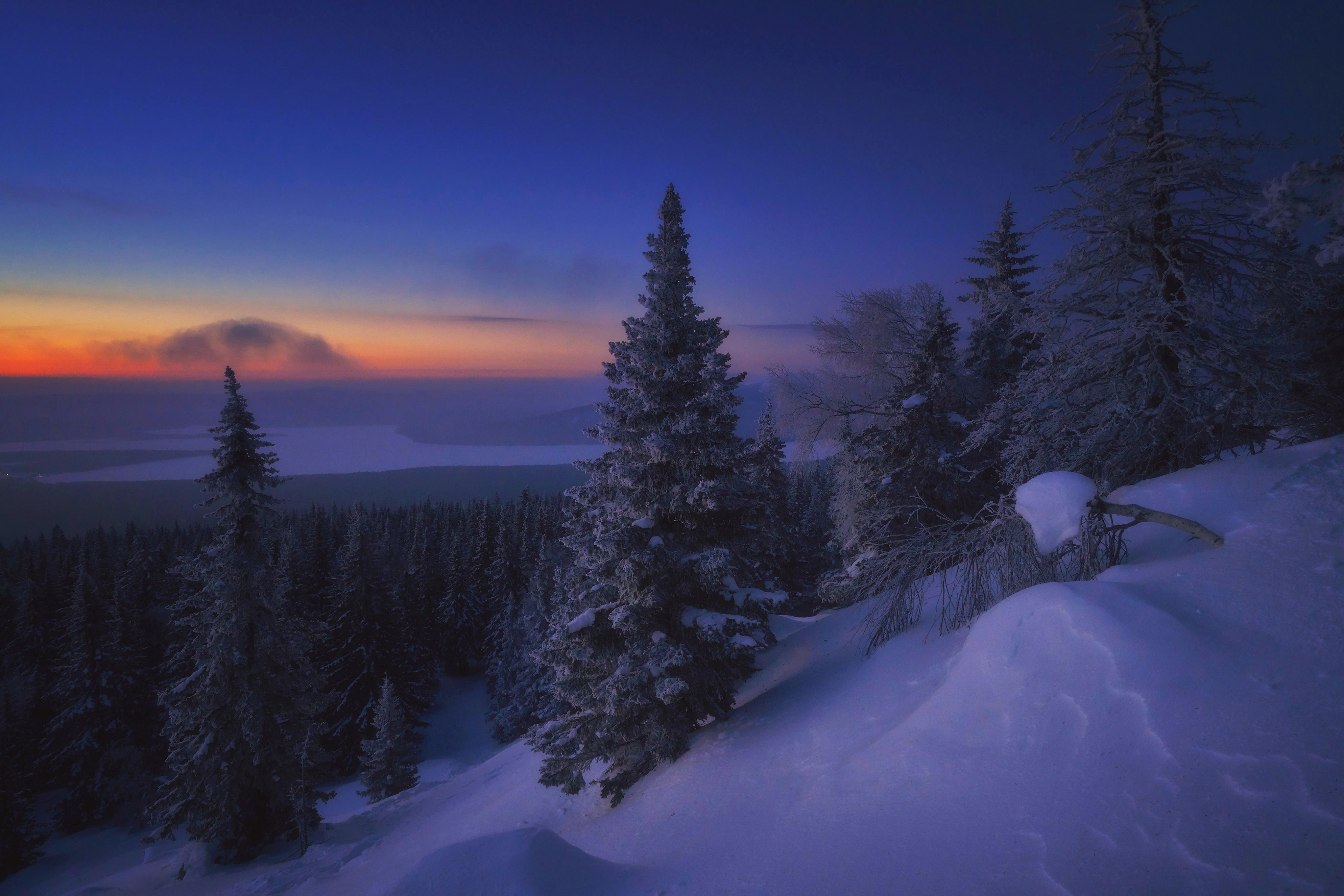 Chevtaev Egor Landscape Nature Winter Snow 3976x2652