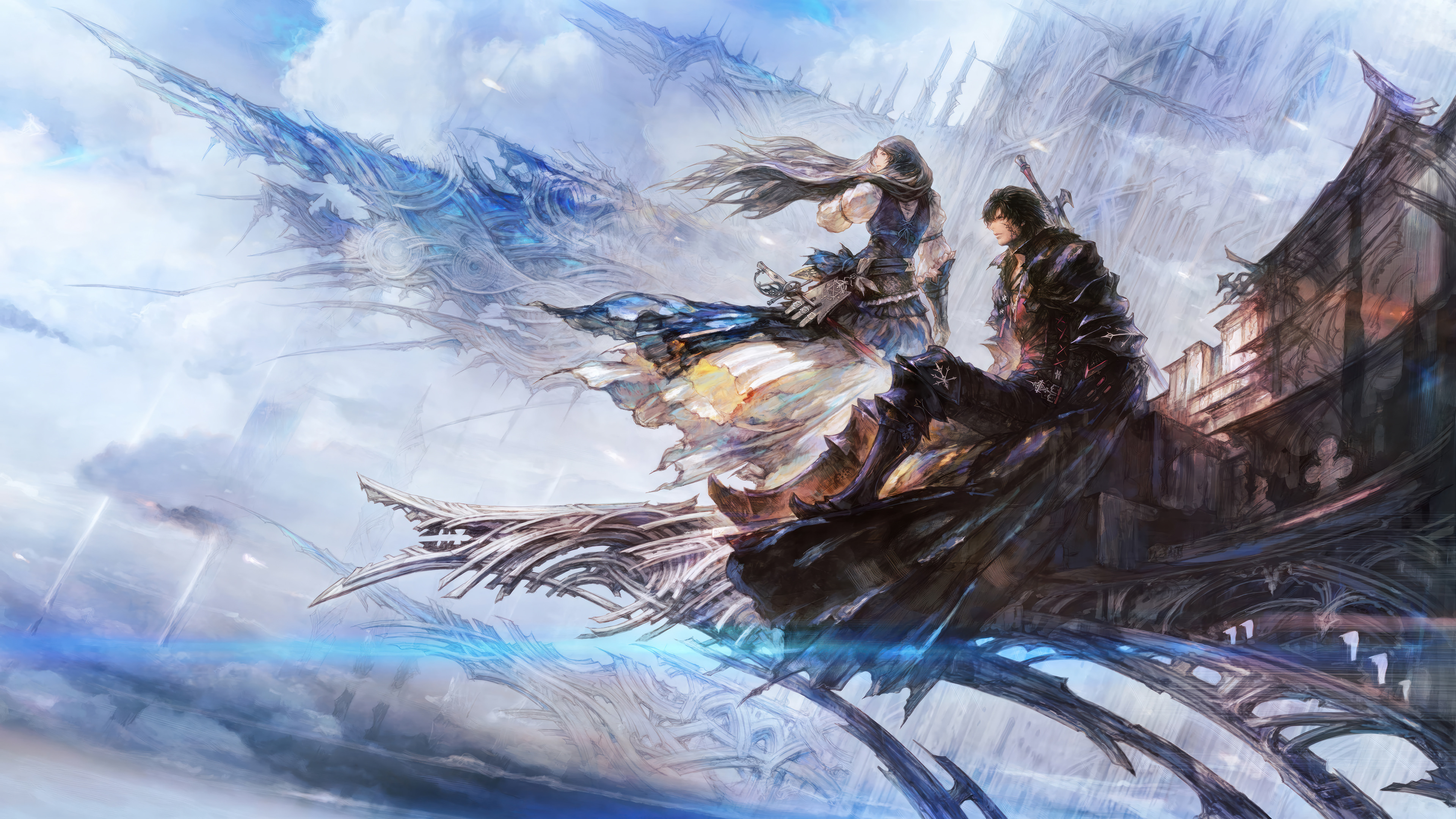 Fantasy Art Artwork Digital Art Video Game Art Final Fantasy Final Fantasy XVi 3840x2160