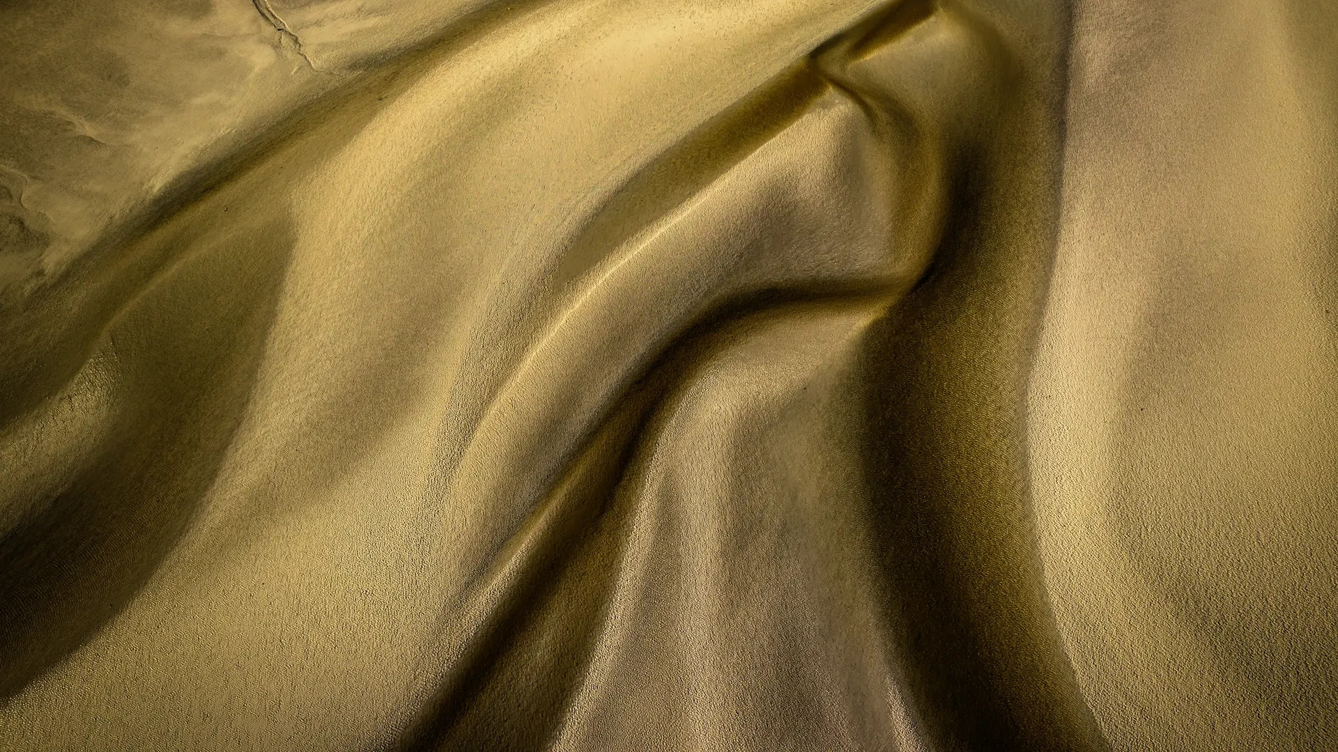 Texture Sand Nature Dunes Landscape Aerial View 1920x1080