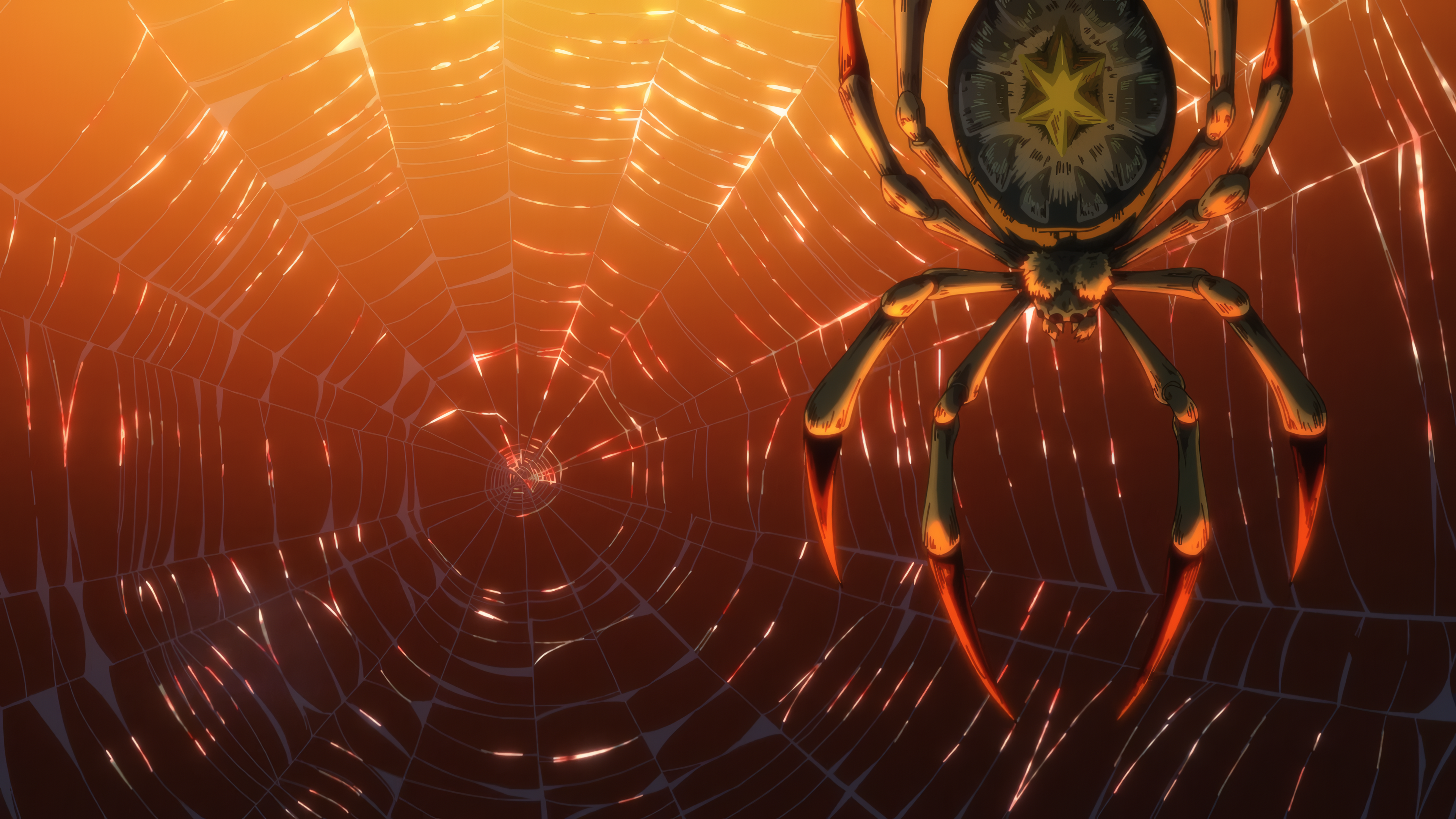 Mahoutsukai No Yome Spider Anime Spiderwebs 3840x2160