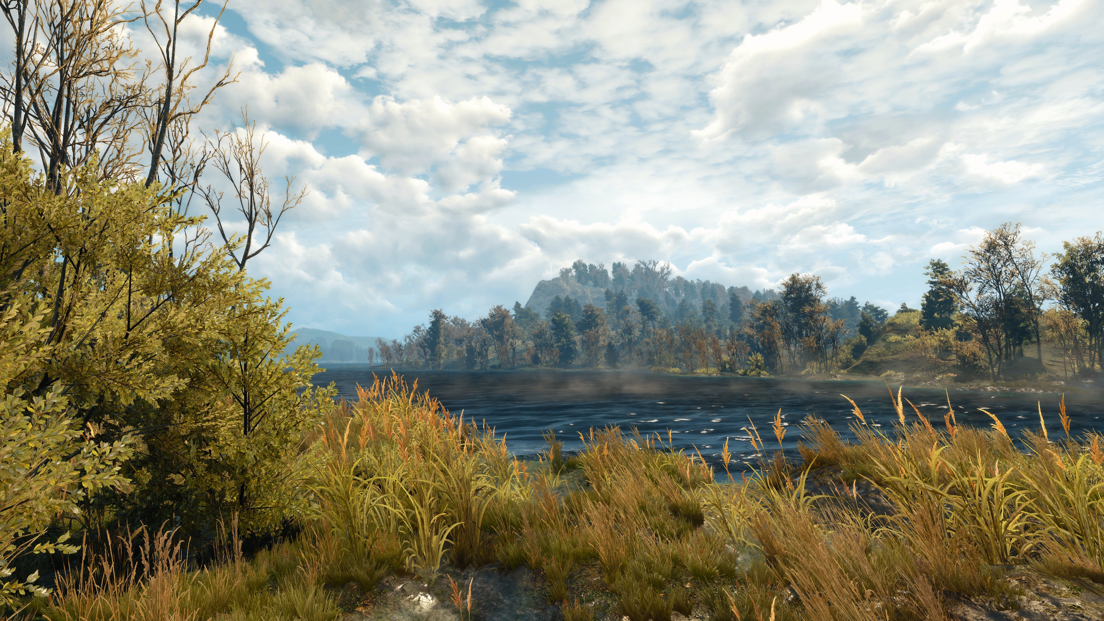 The Witcher 3 Wild Hunt Screen Shot River 3840x2160