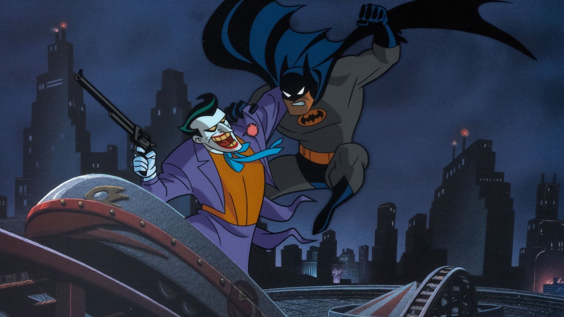 Batman The Animated Series Batman Mask Batman Joker 1920x1080