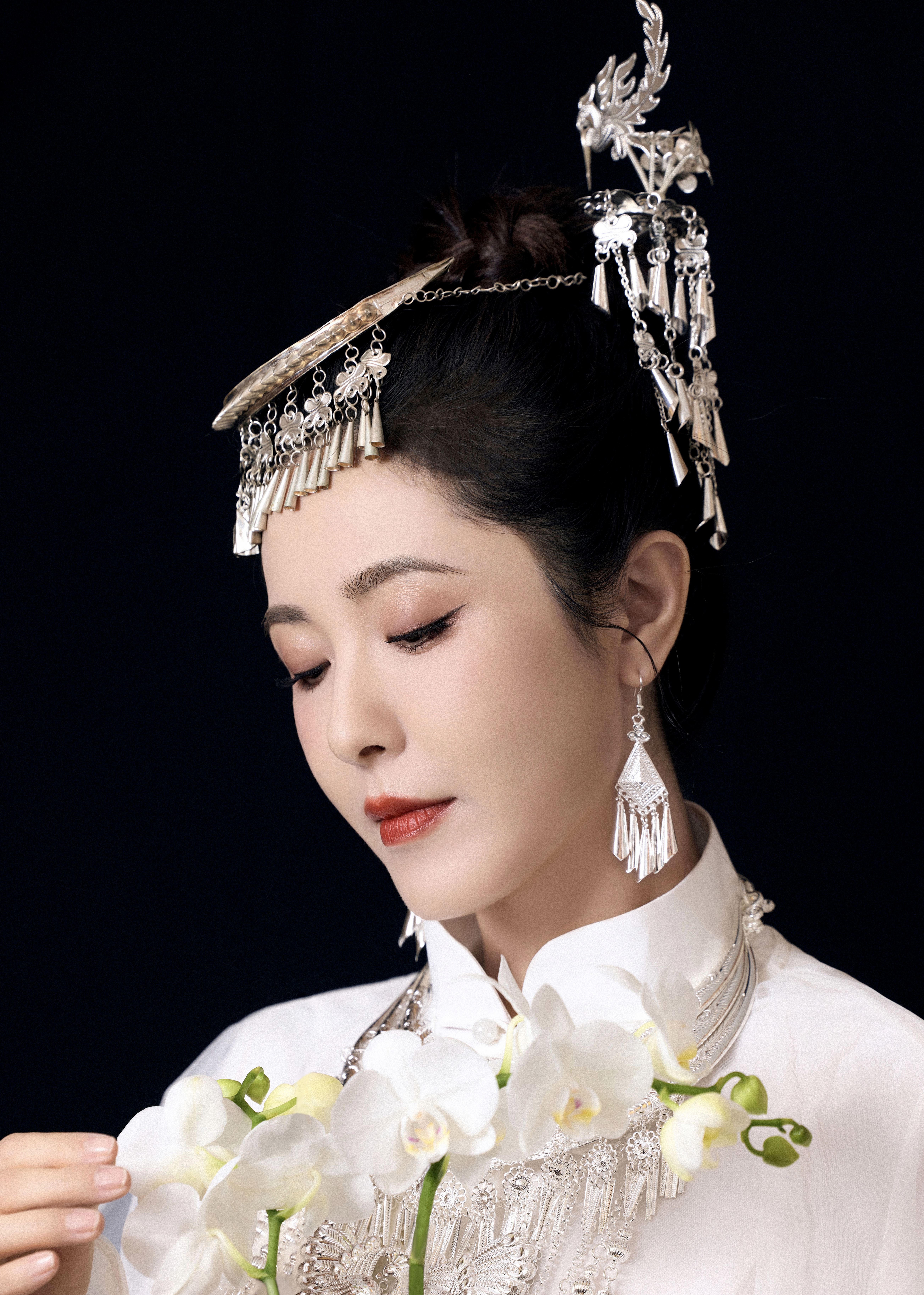 Asian Women Actress Zeng Li Face 5212x7301