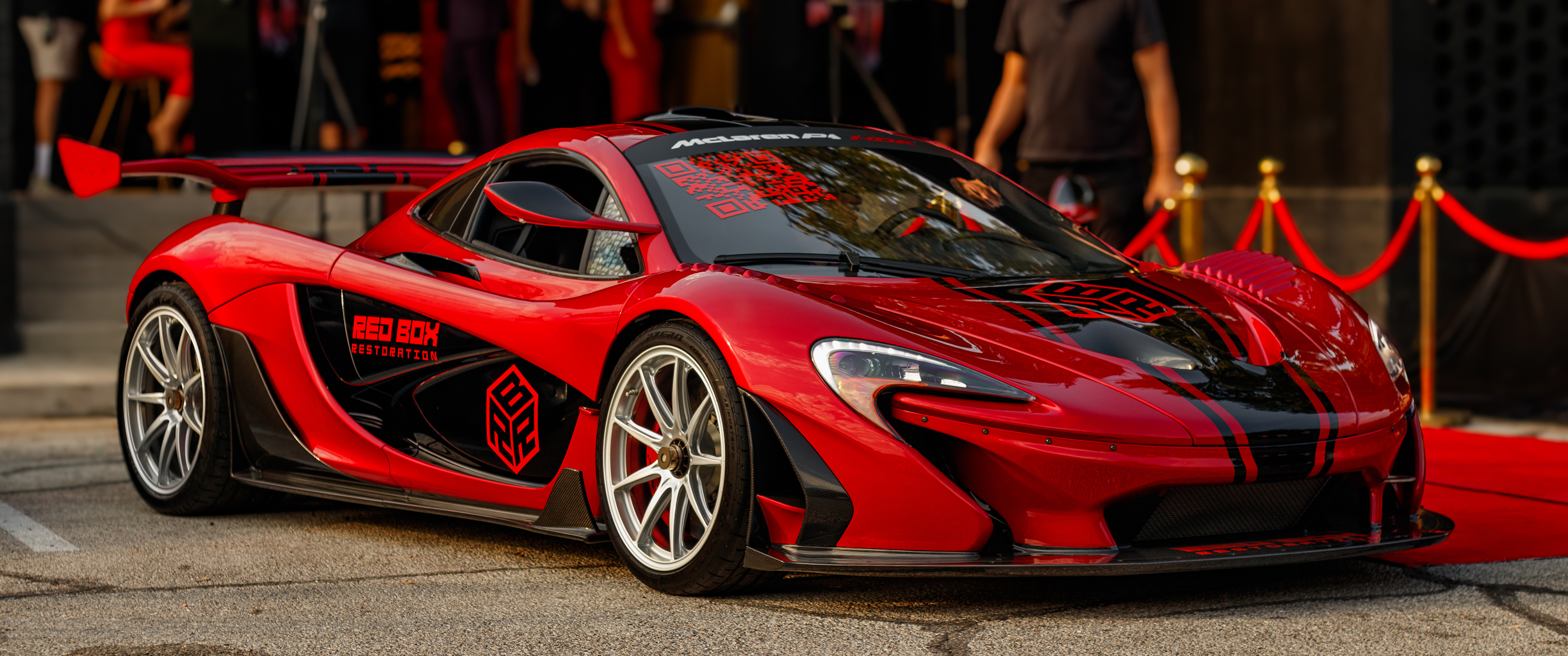 McLaren P1 Mclaren P1 Hdk McLaren Red Cars Hypercar Hybrid Car V8 Engine British Cars 3440x1440