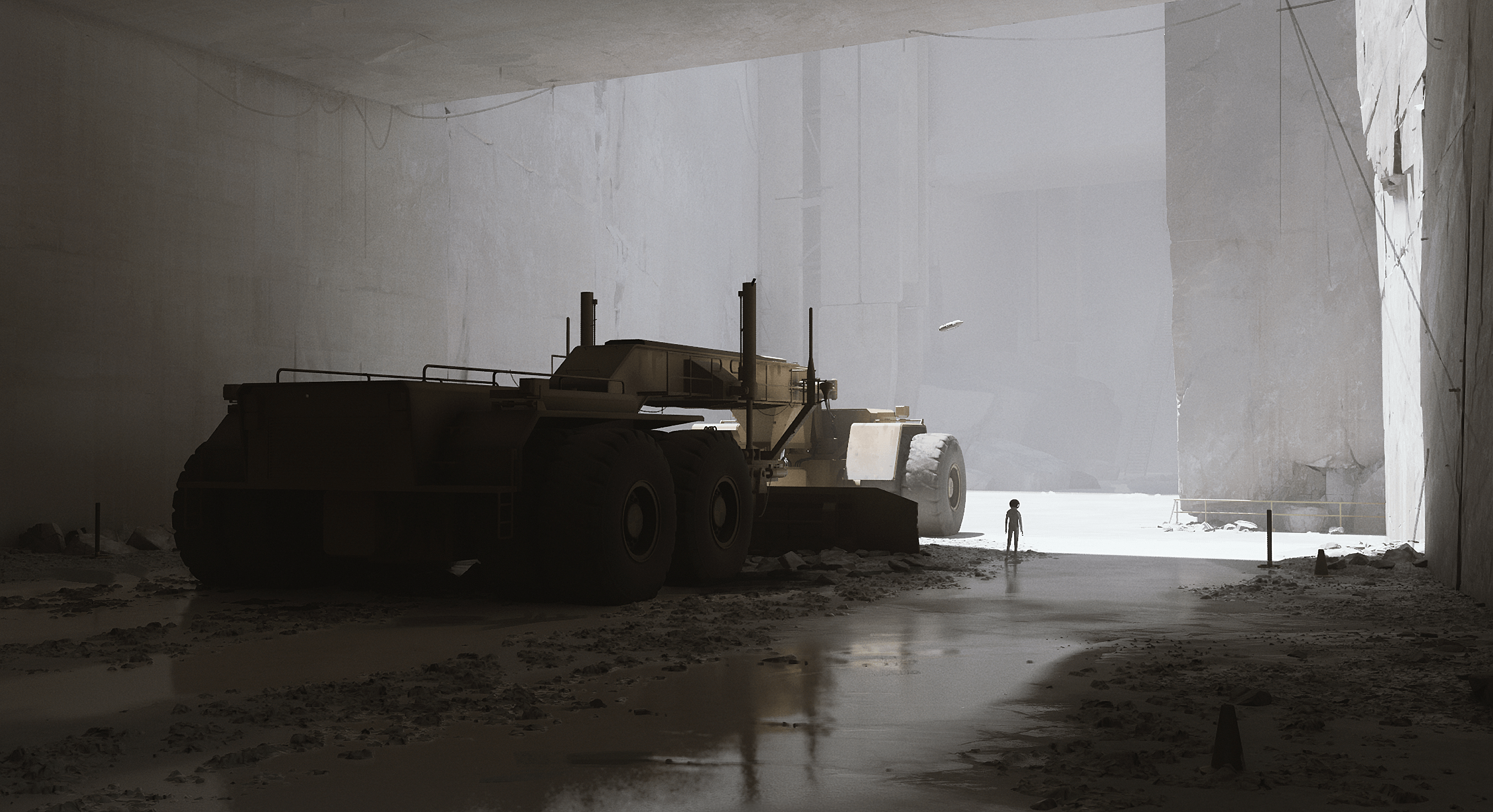 Playdead Artwork Concept Art 3544x1928