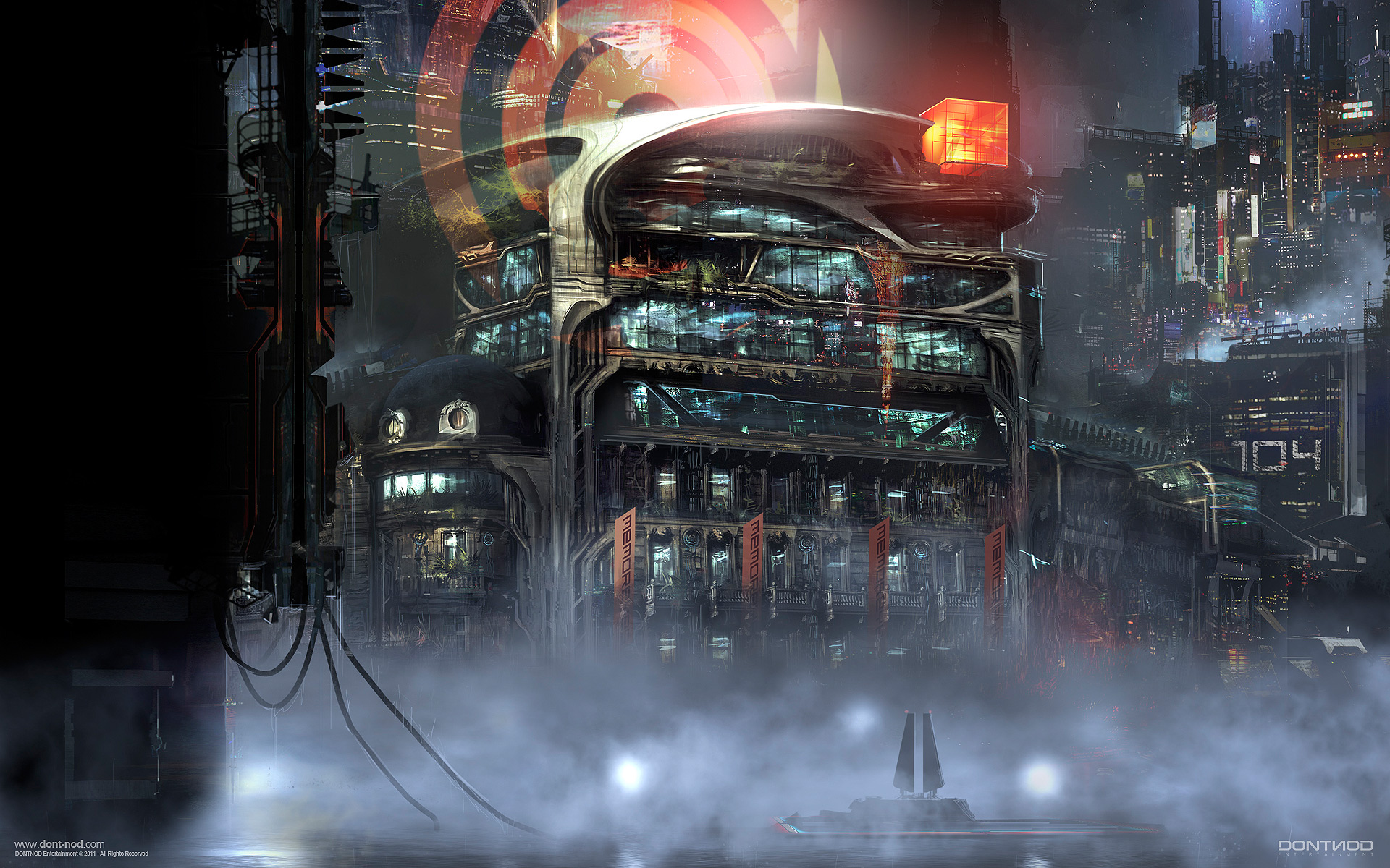 Digital Art Remember Me Science Fiction Futuristic City Futuristic Video Game Art Cityscape 1920x1200