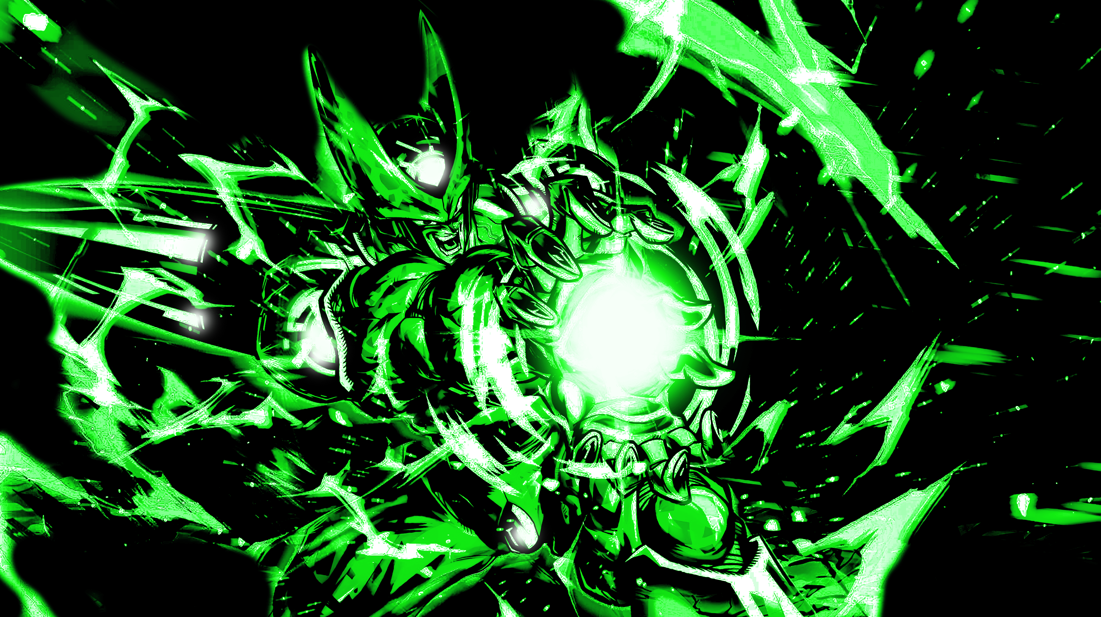 Anime Creature Kaiju Green 3704x2078