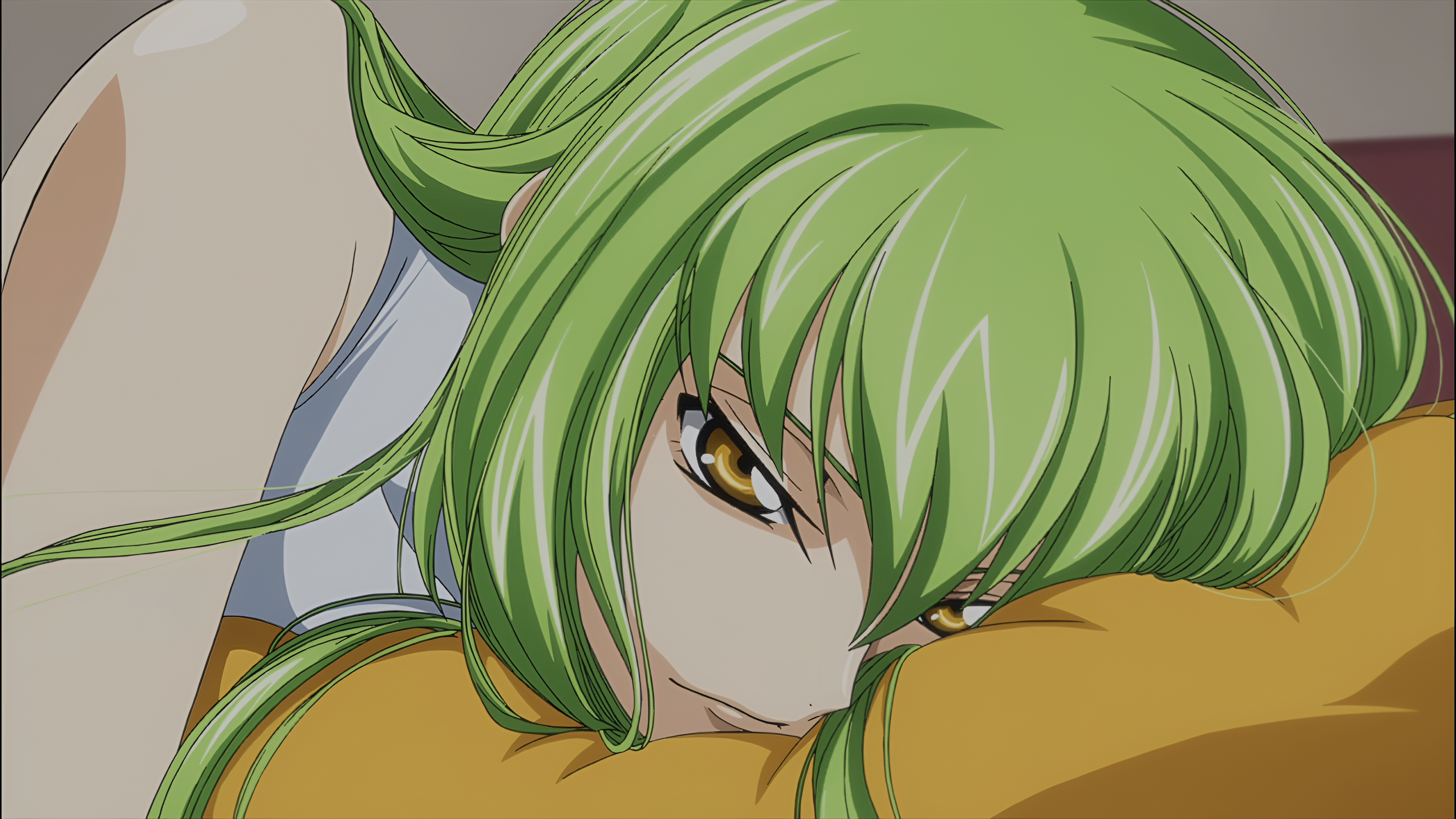 Code Geass C C Code Geass Green Hair Anime Girls Screen Shot 3840x2160