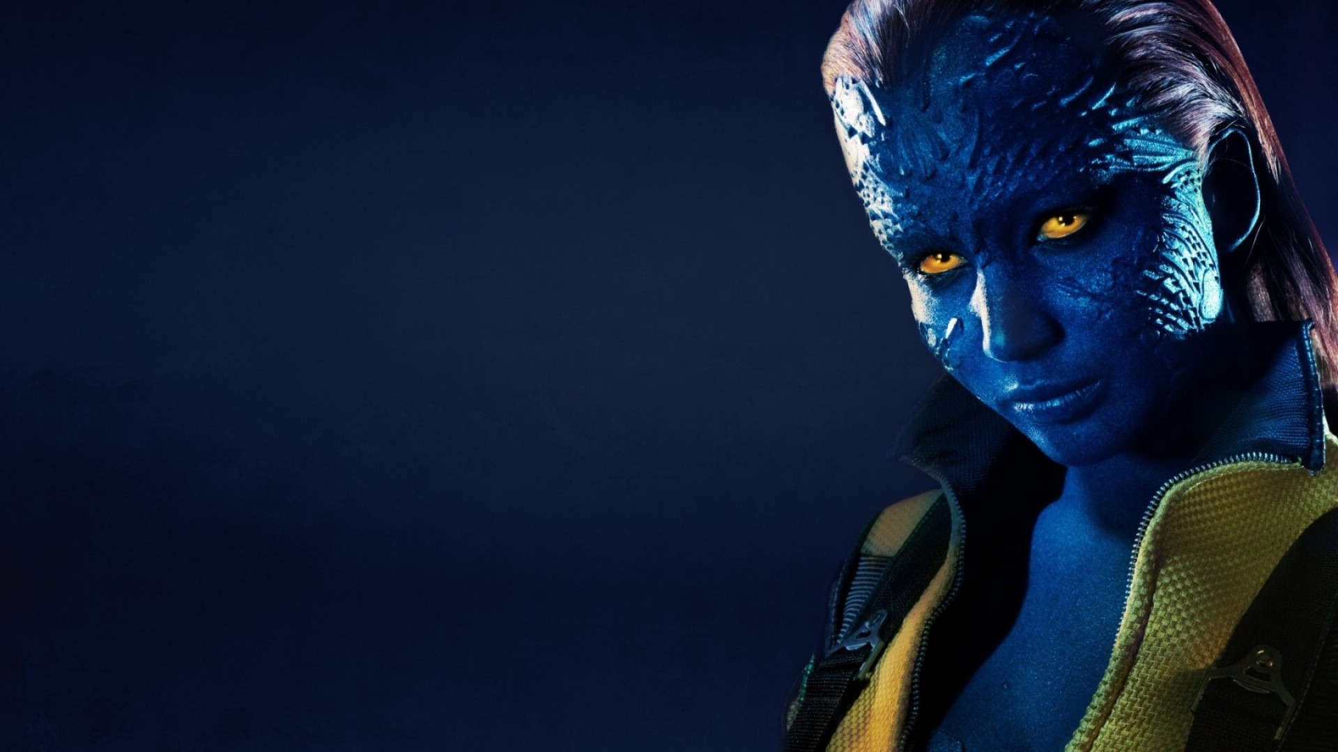 X Men X Men First Class Mystique Blue Jennifer Lawrence 1920x1080