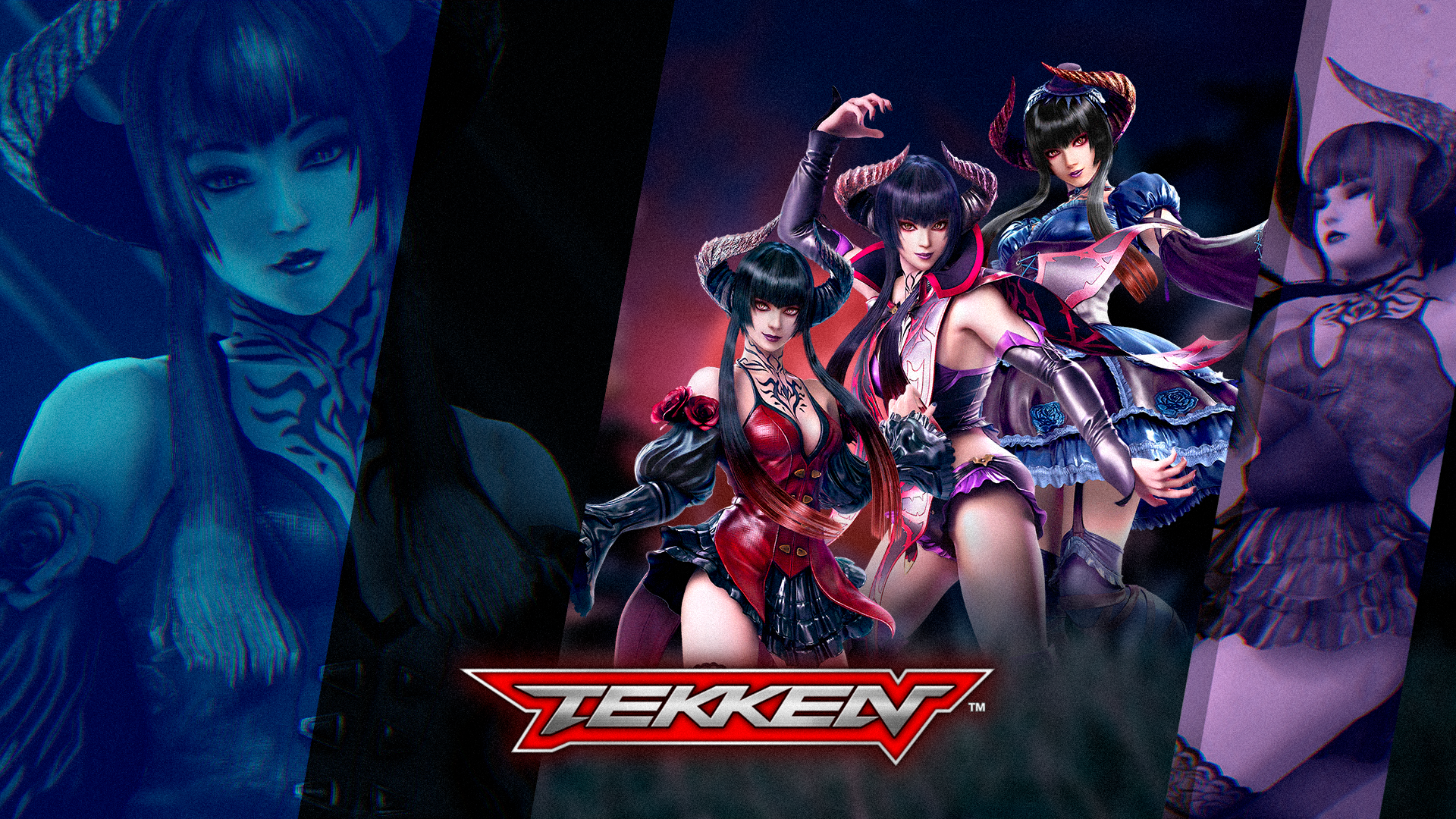 Tekken Video Game Girls Eliza Tekken Revolution Vampire Girl Brunette 1920x1080