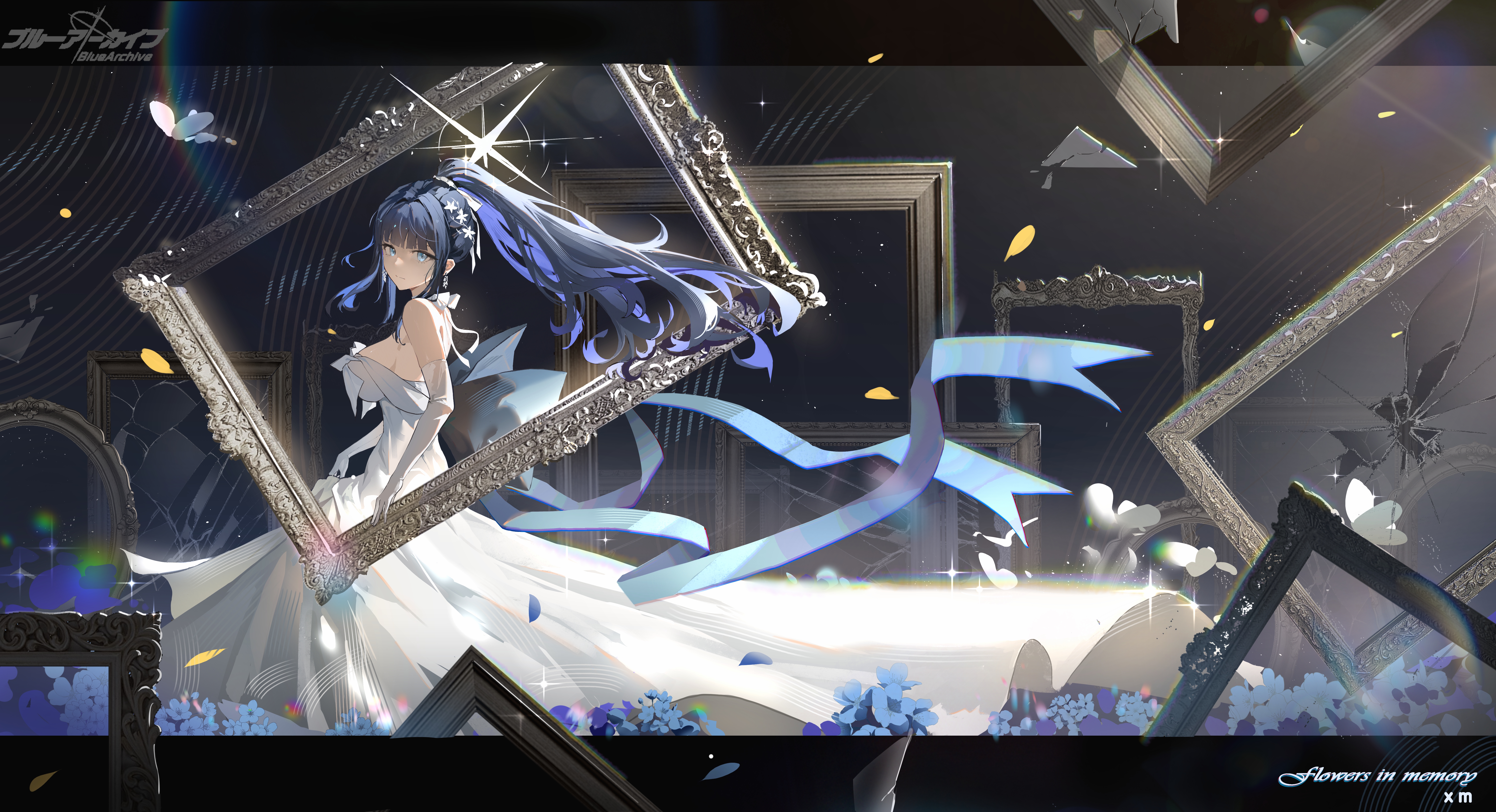 Anime Anime Girls Blue Archive 7677x4168