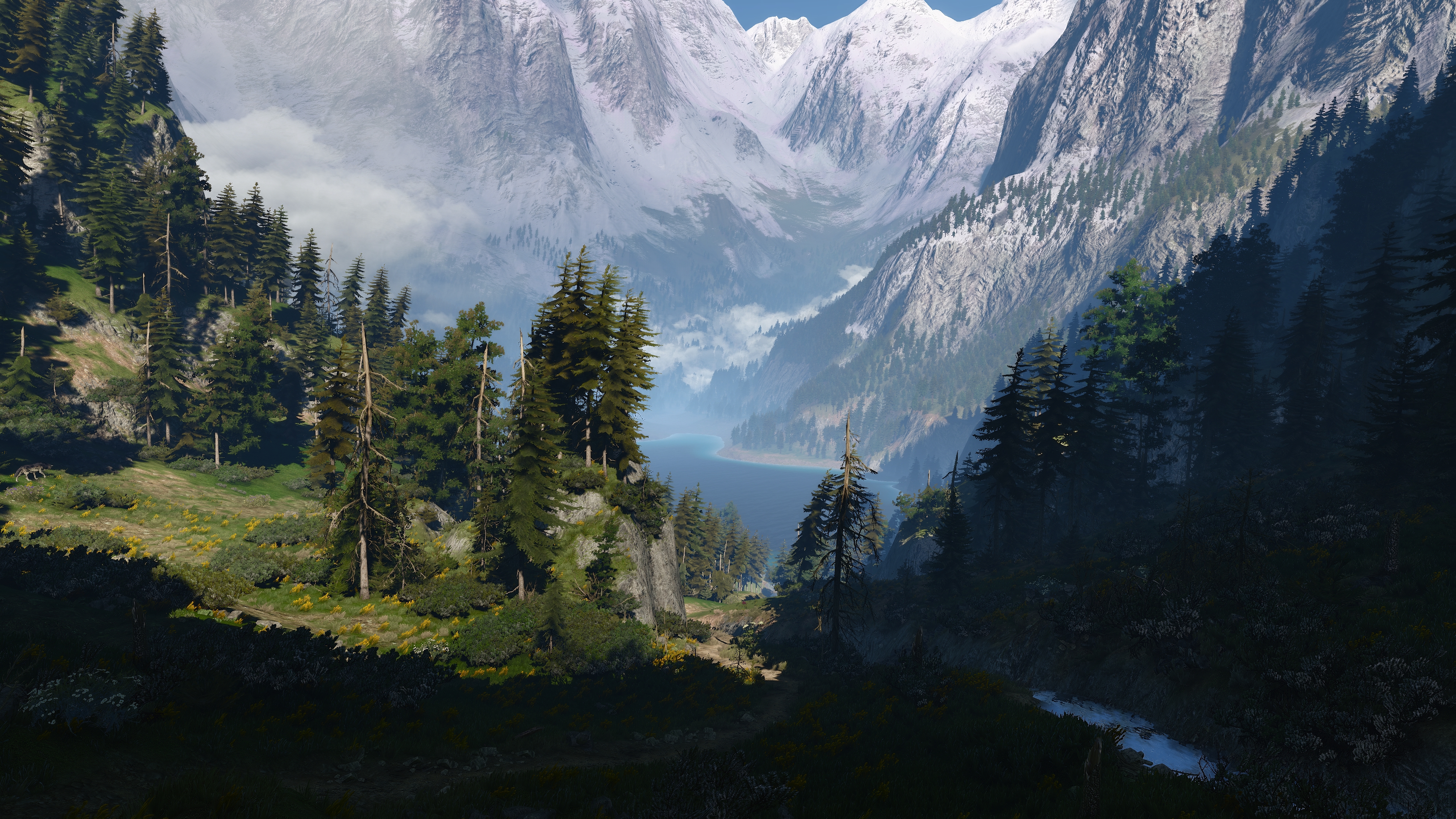 The Witcher 3 Wild Hunt Screen Shot PC Gaming Kaer Morhen 3840x2160