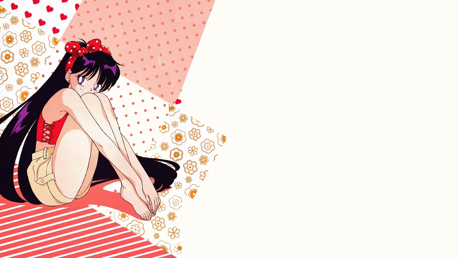 Sailor Moon Sailor Mars Anime Girls Scan Solo 1920x1080