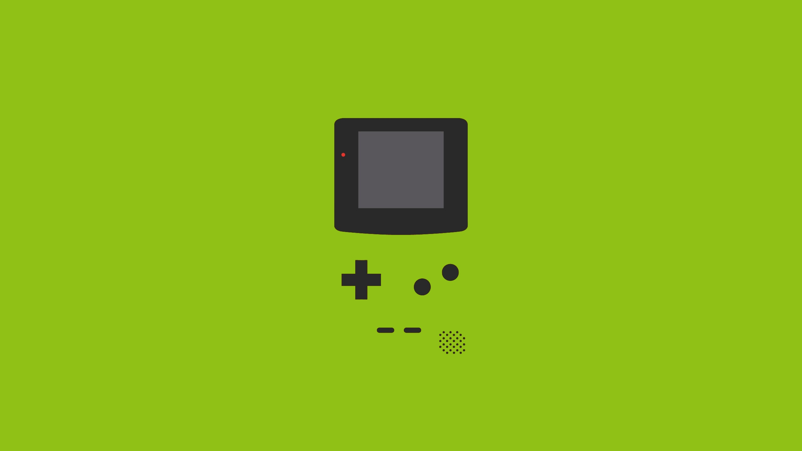 Green Background Nintendo GameBoy GameBoy Color Consoles Handheld Console Video Games Retro Games Si 2560x1440