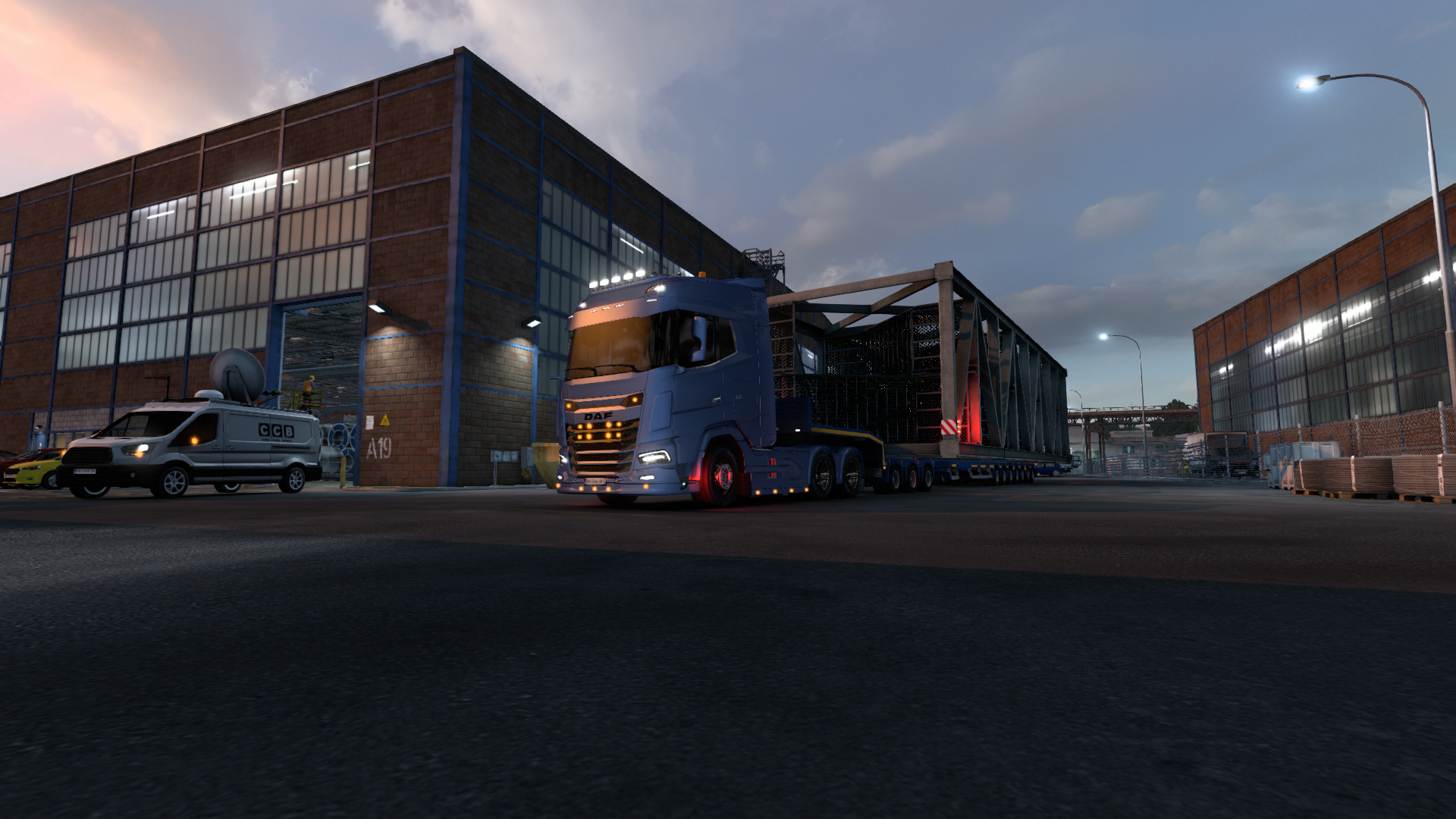 Euro Truck Simulator 2 Truck DAF XG Heavy 1920x1080