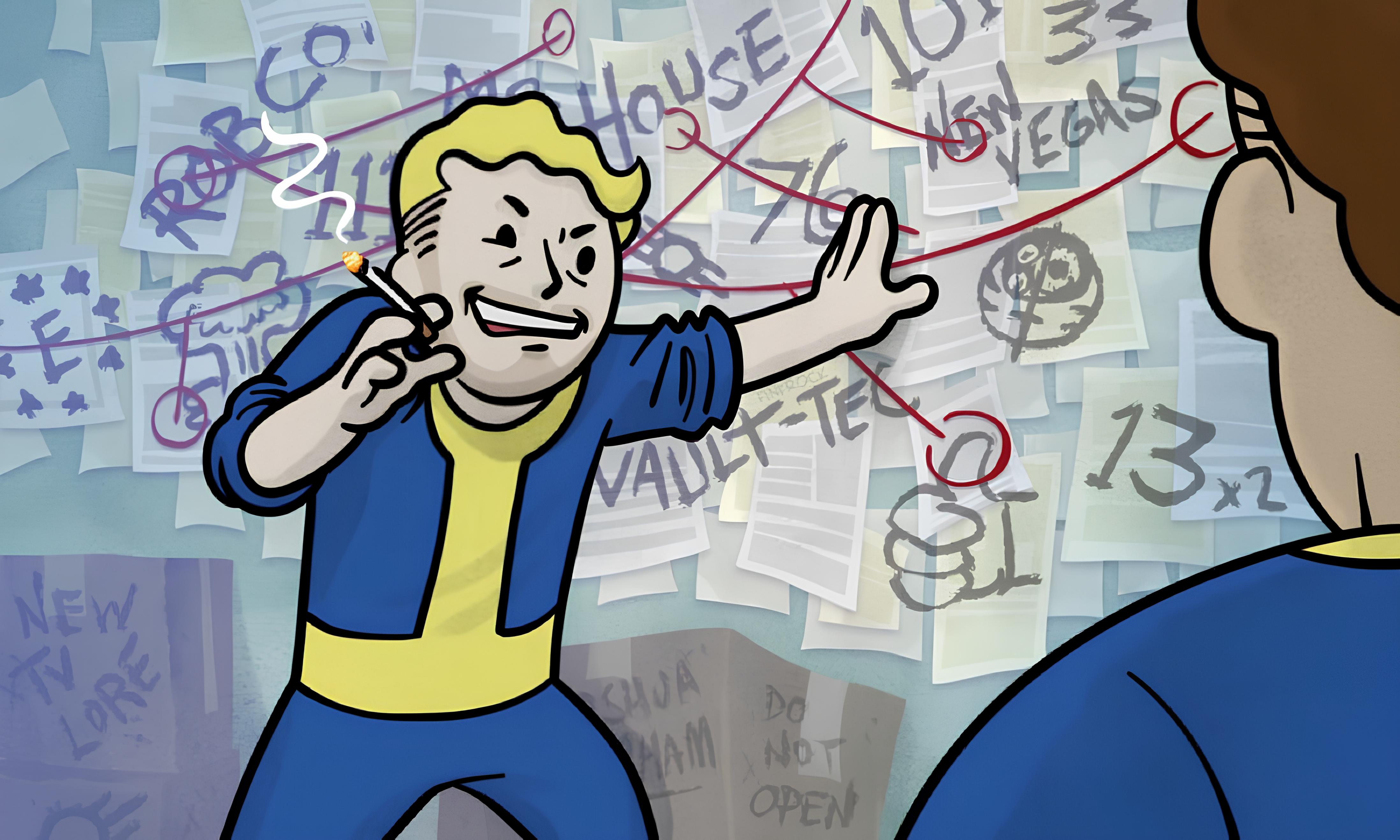 Fallout Vault Boy Conspiracy 4392x2636