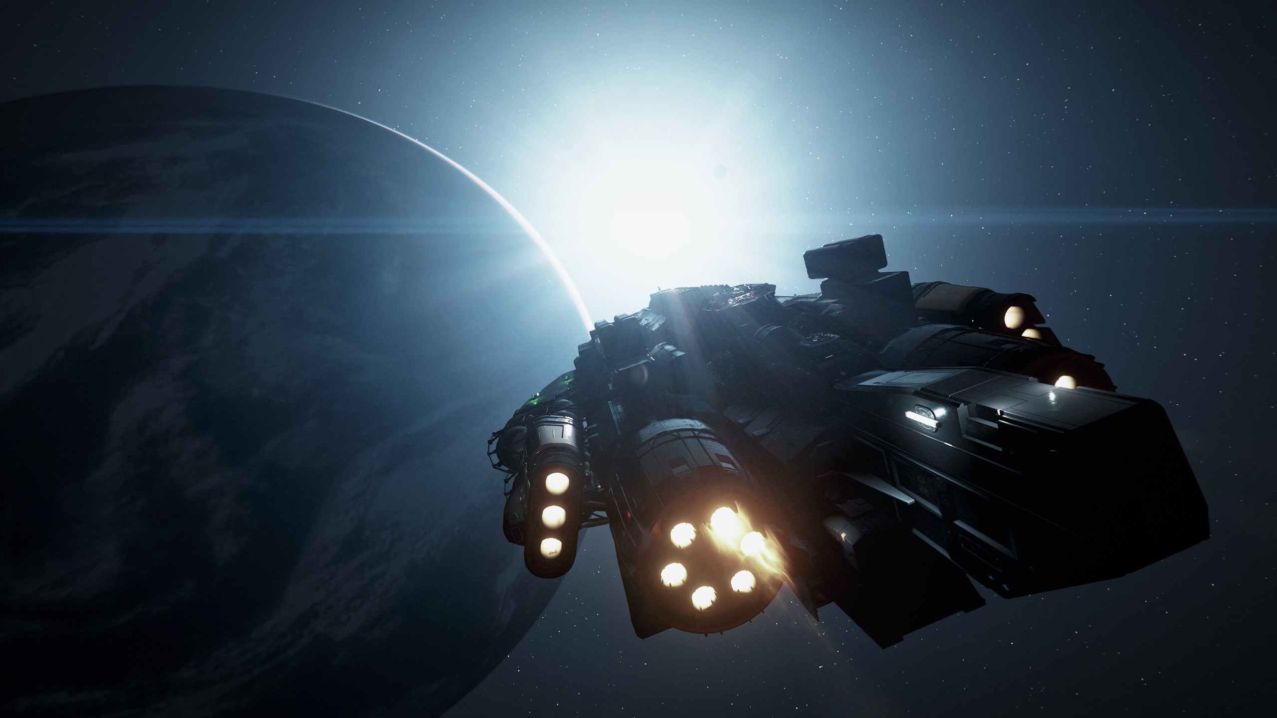 Starfield Video Game Spaceship Space Adventure Stars Bethesda Softworks RPG Science Fiction Space Sc 2560x1440