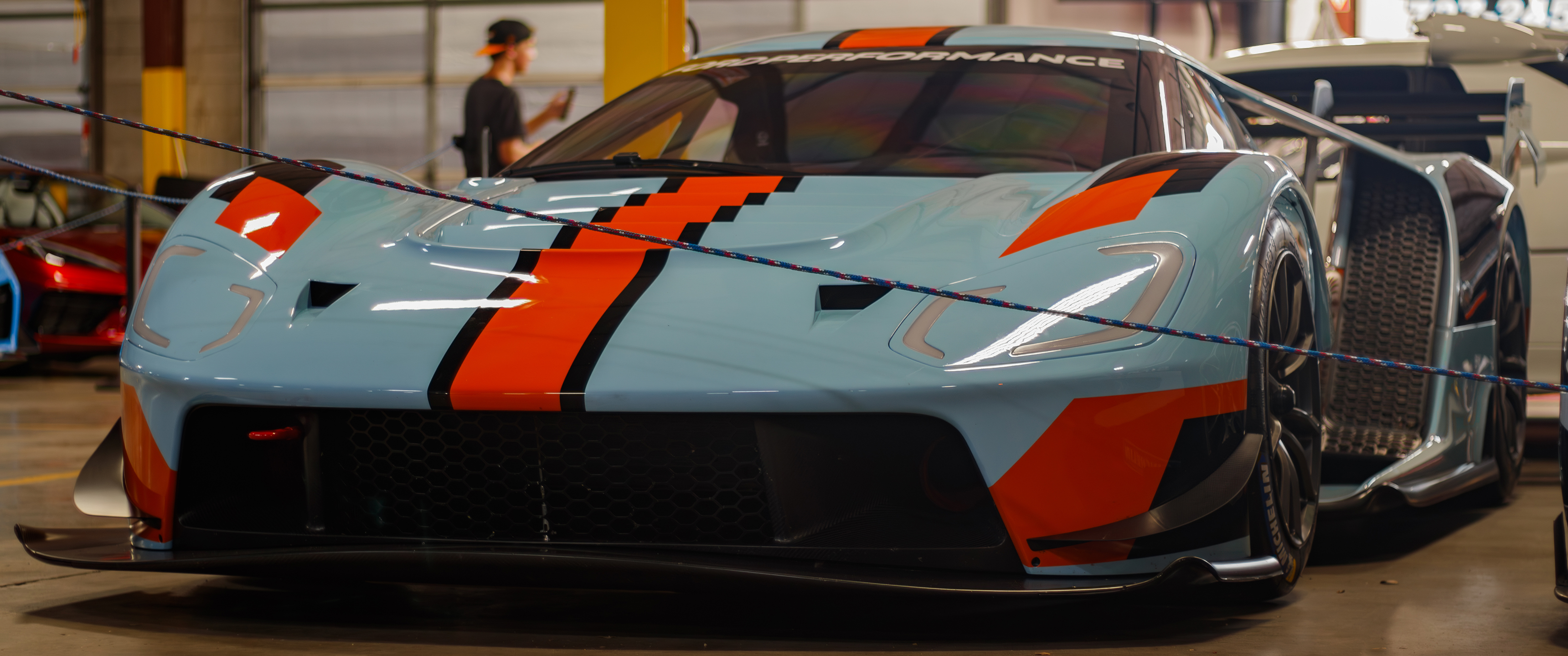 Ford GT Ford GT Mk Iv Gulf Race Cars 3440x1440