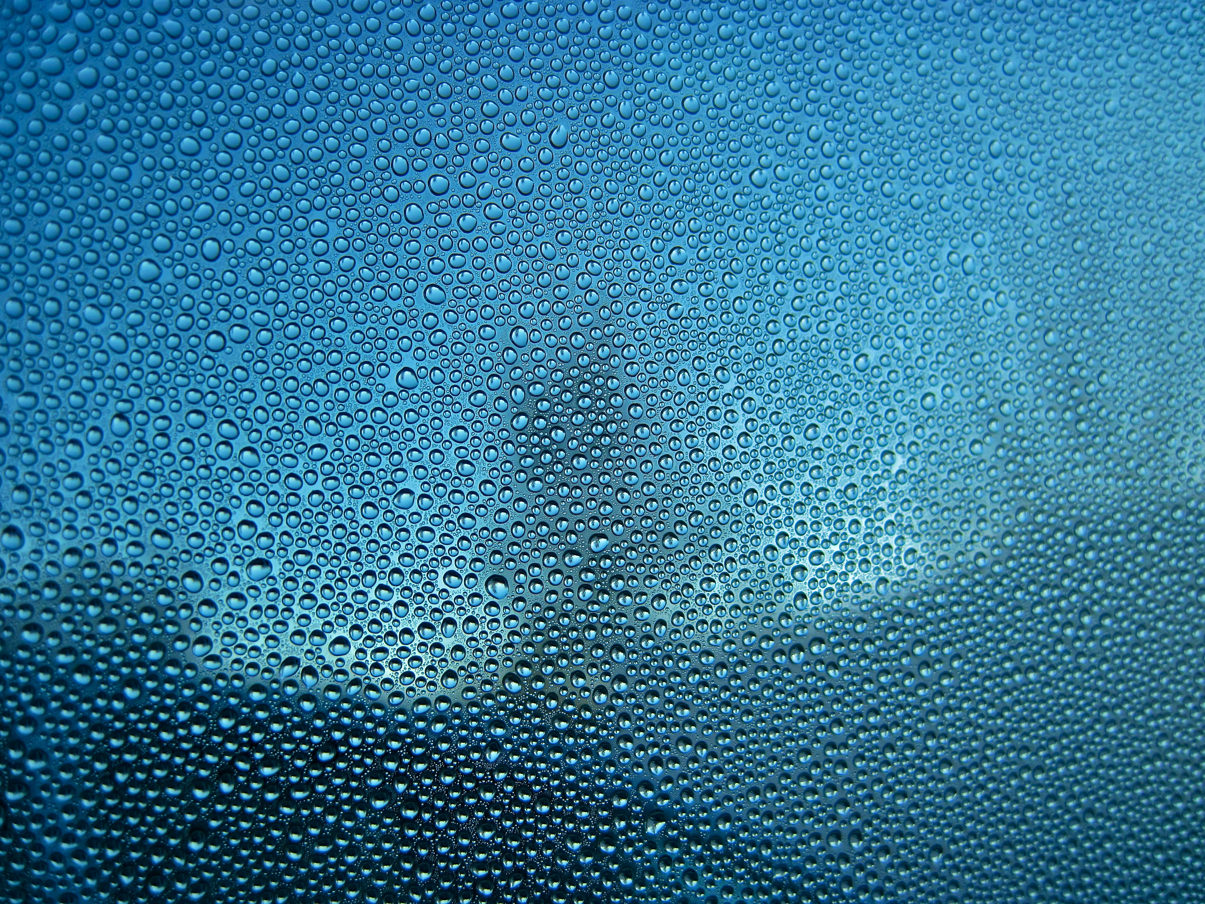 Water Water Drops Digital Art Closeup 4000x3000